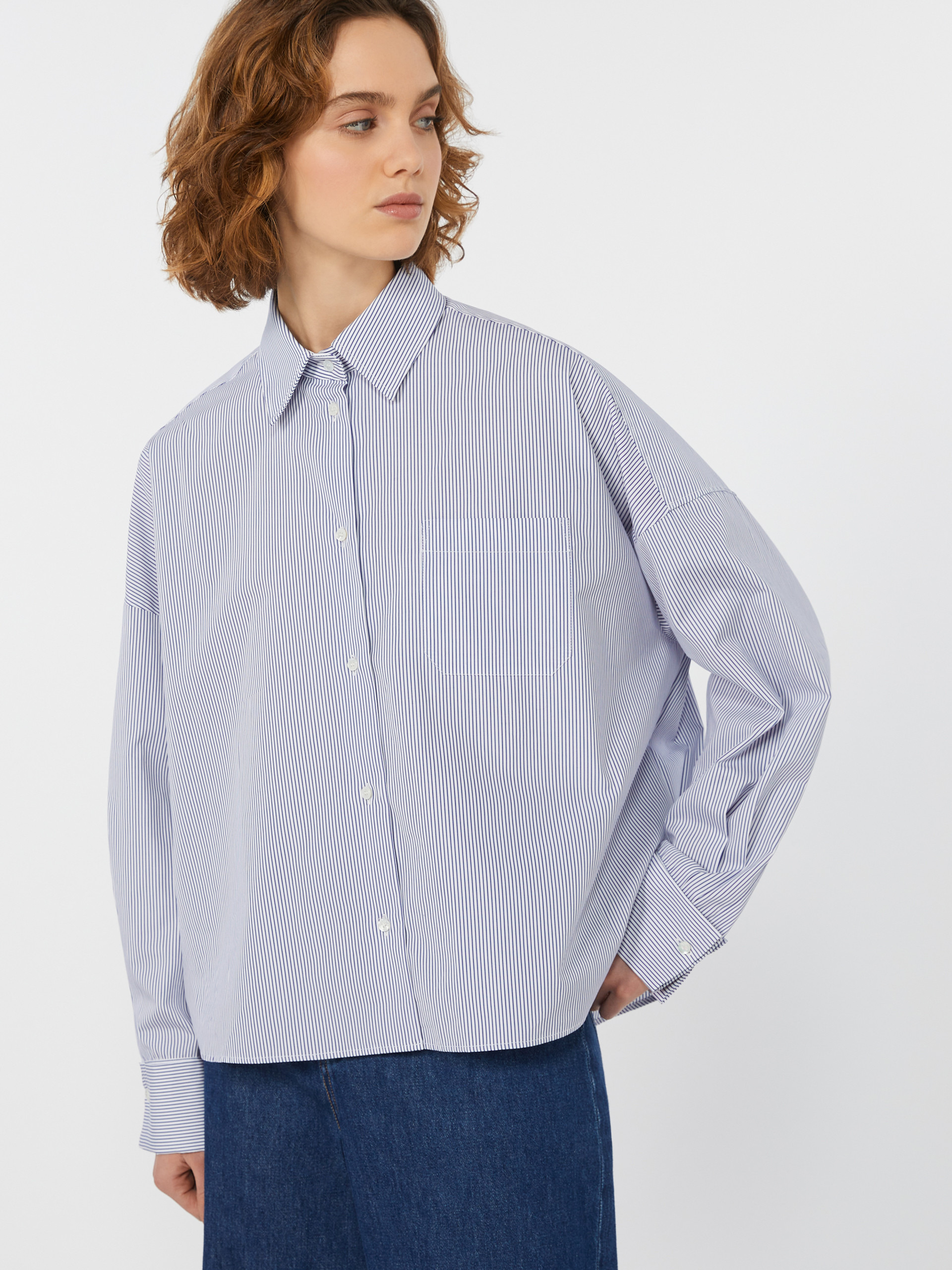 ARTURO Oversized poplin shirt - 5