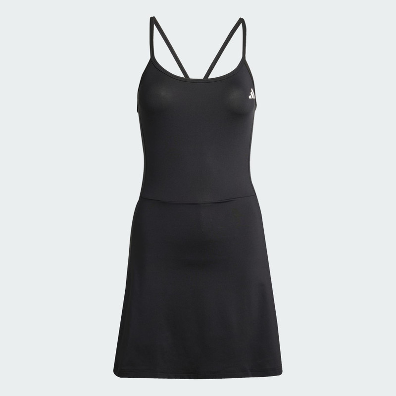 Train Essentials Workout Dress With Integrated Shorts - 1