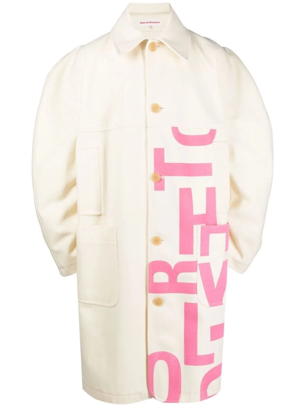 OTHERWORDLY single-breasted coat - 1