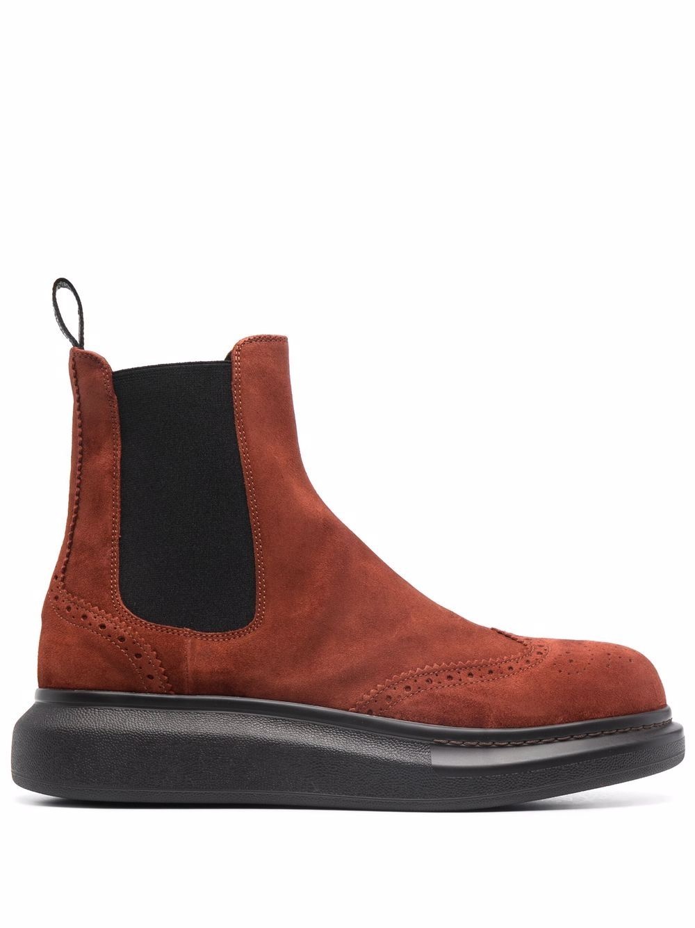 Hybrid suede Chelsea boots - 1