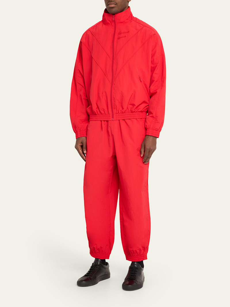 WILLY CHAVARRIA Men's Bad Boy Nylon Track Pants outlook