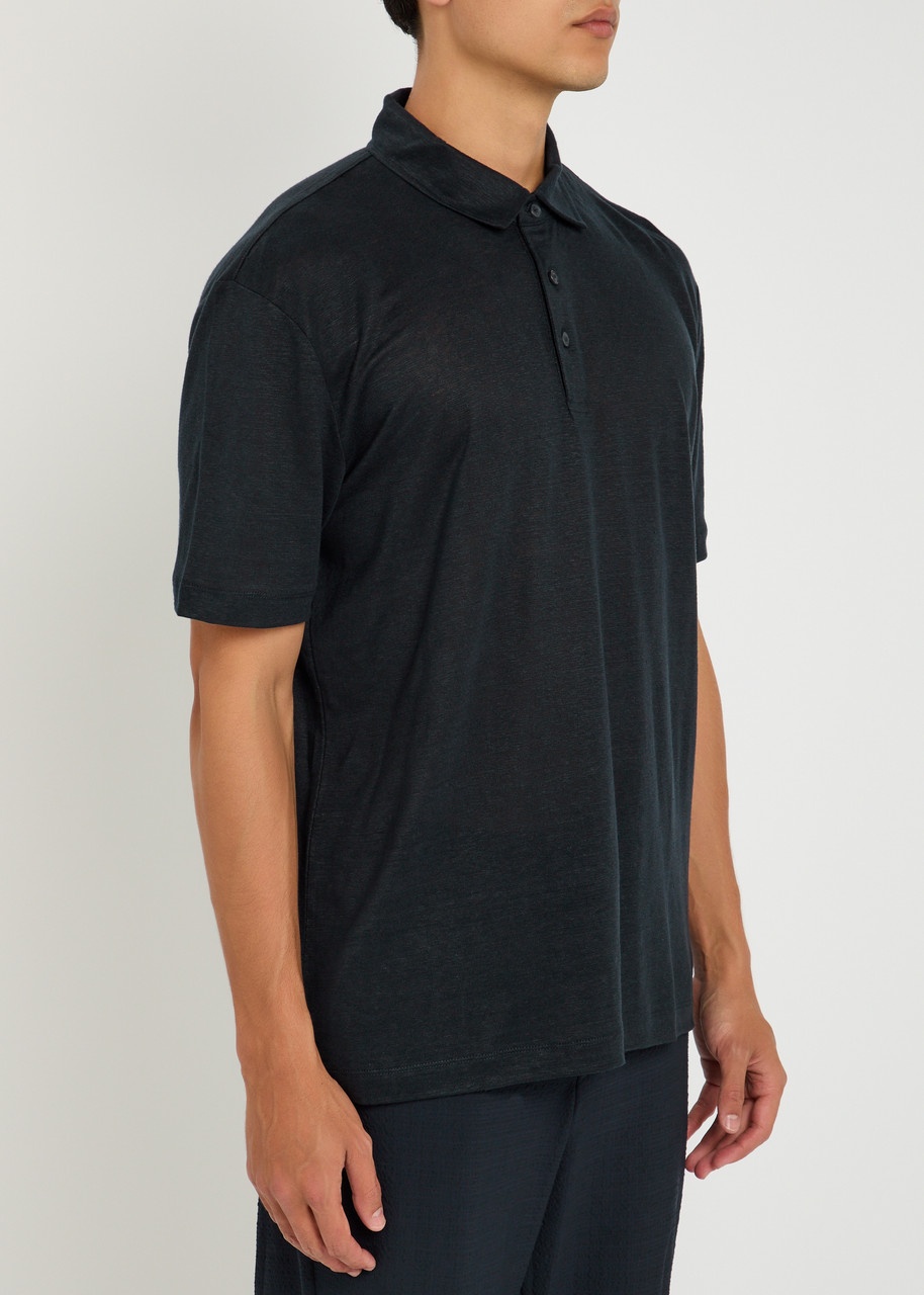 Boss X David Beckham Linen Polo Shirt - 2