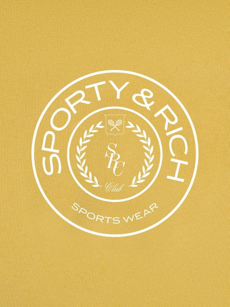 Sporty & Rich Connecticut Crest crew-neck sweatshirt outlook