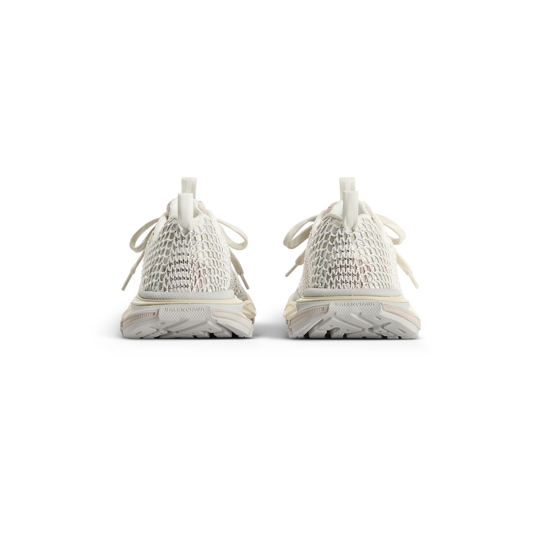 Women's 3xl Fishnet Sneaker  in Eggshell - 2