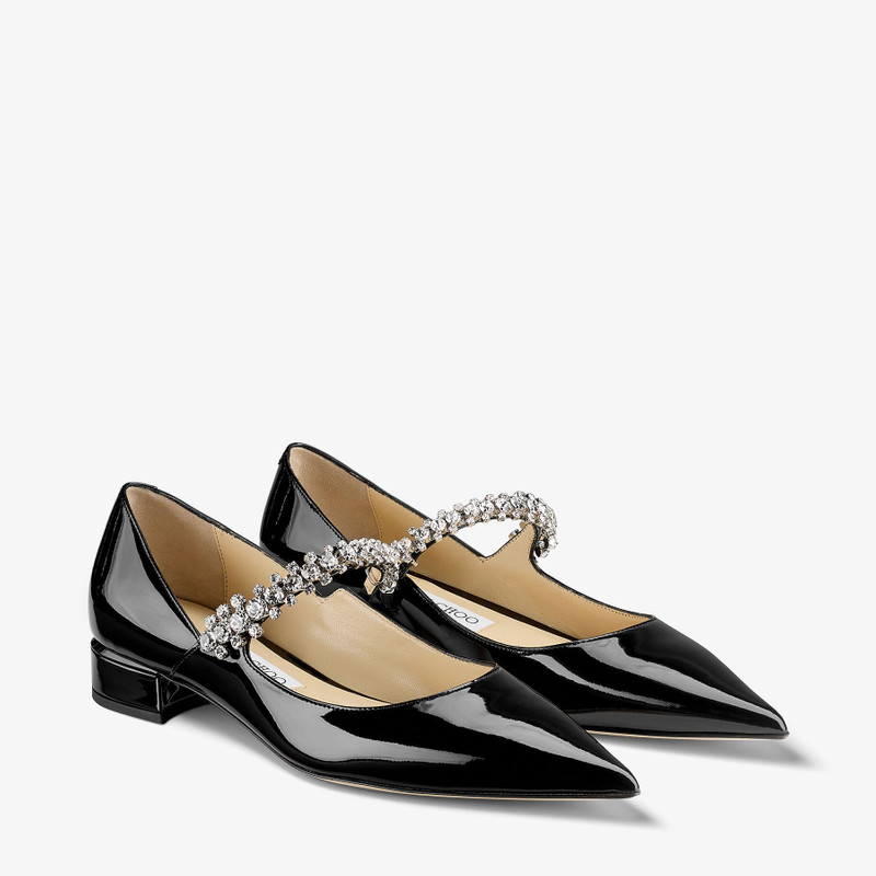 JIMMY CHOO Bing Pump Flat
Black Patent Leather Flats outlook
