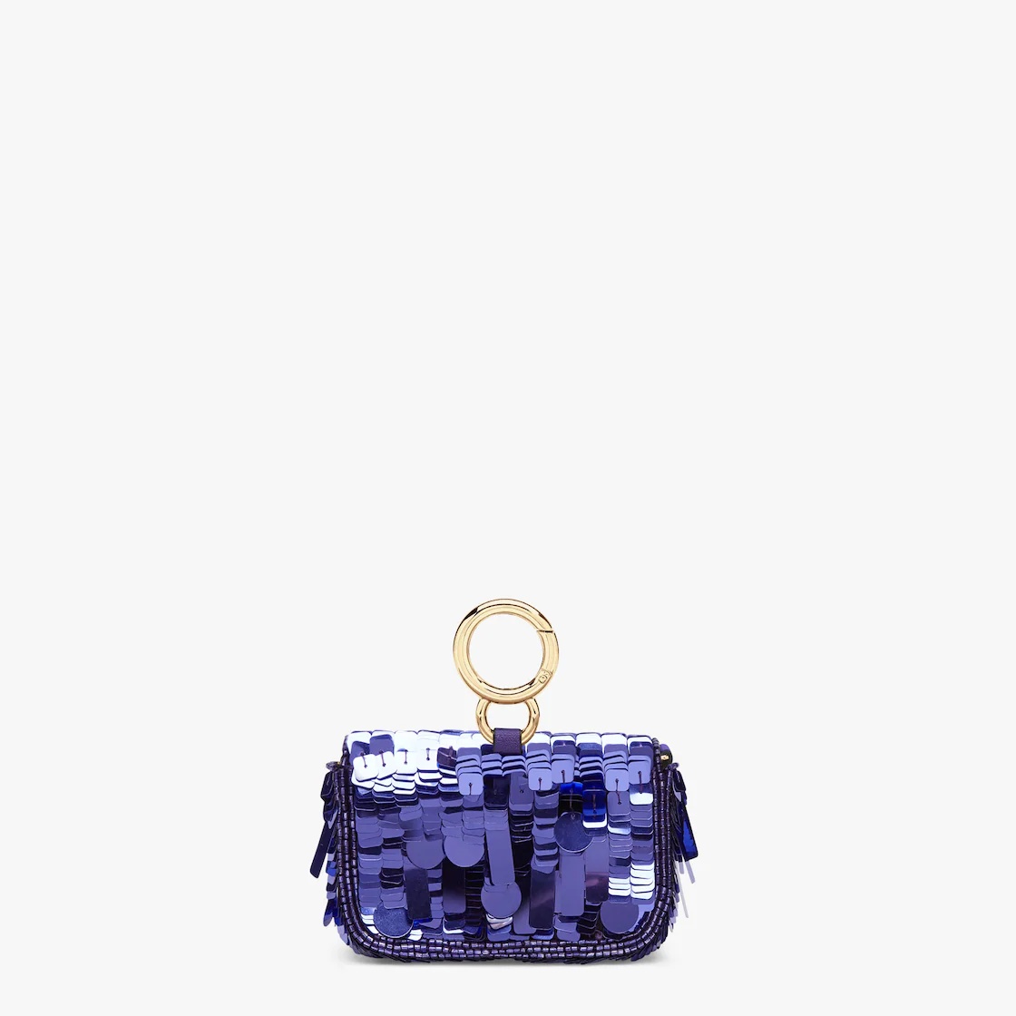 Purple sequin charm - 3