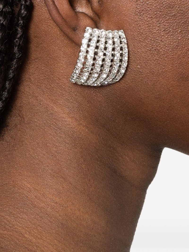 Jennifer Behr crystal-embellished earrings outlook