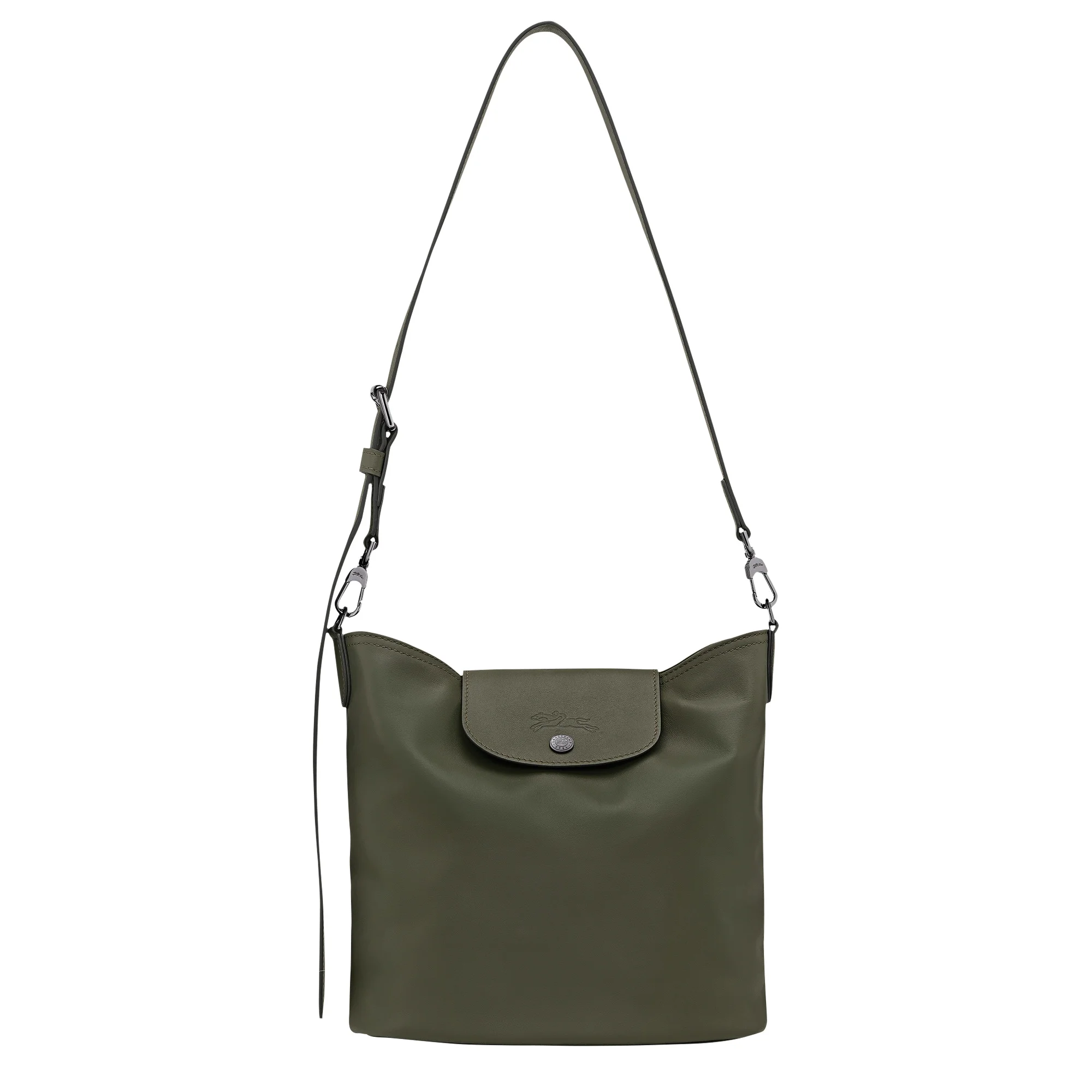 Le Pliage Xtra Shoulder bag Fir - Leather - 1