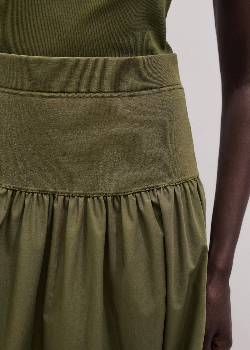 Mixed Media Maxi Skirt 4