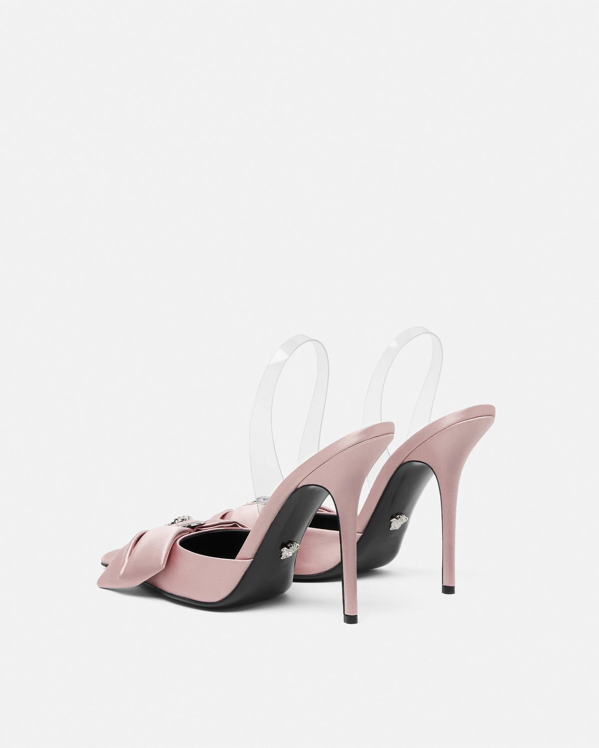 Alia Satin Slingback Pumps 110 mm - 4