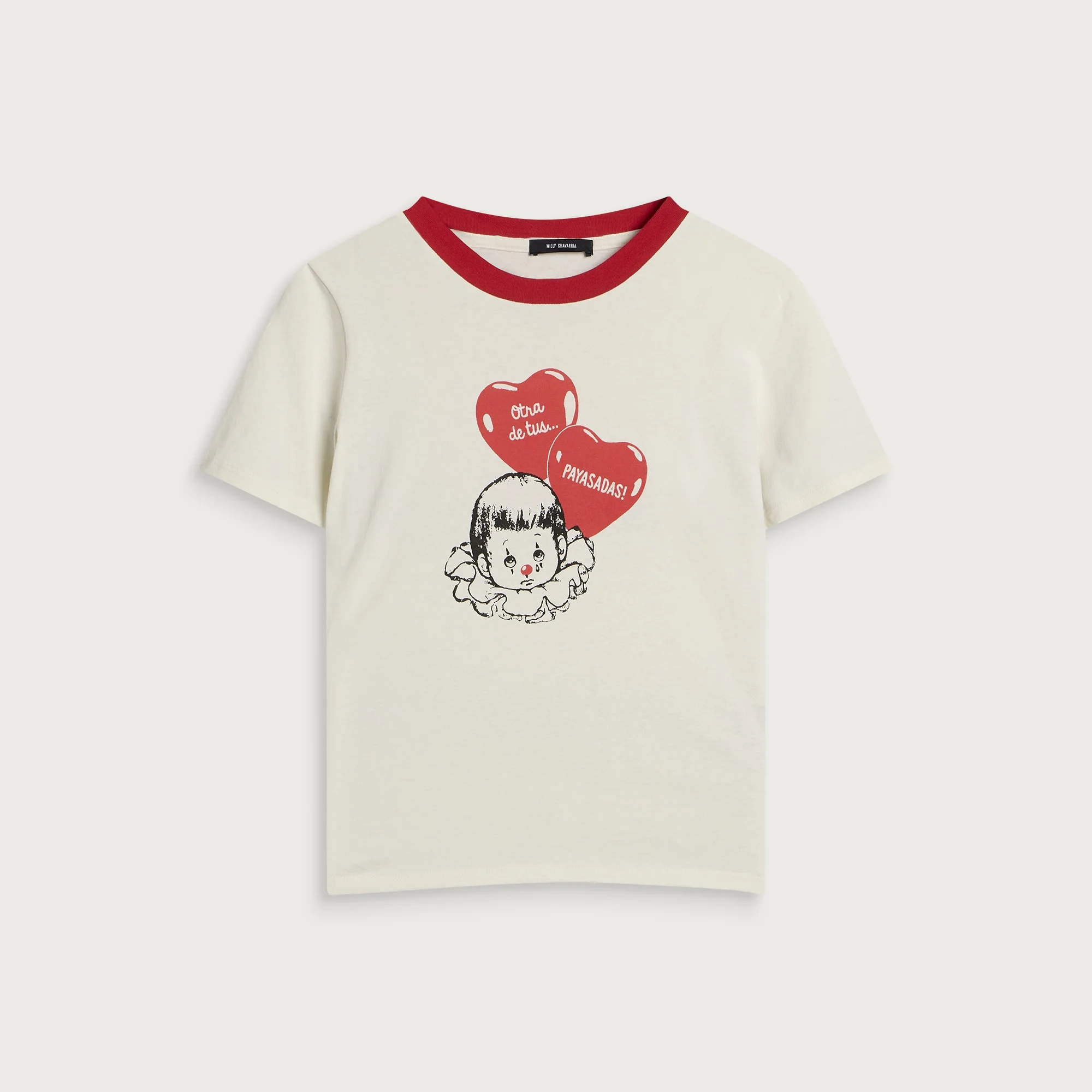 Willy Chavarria Payasadas! Ringer T-Shirt - 1