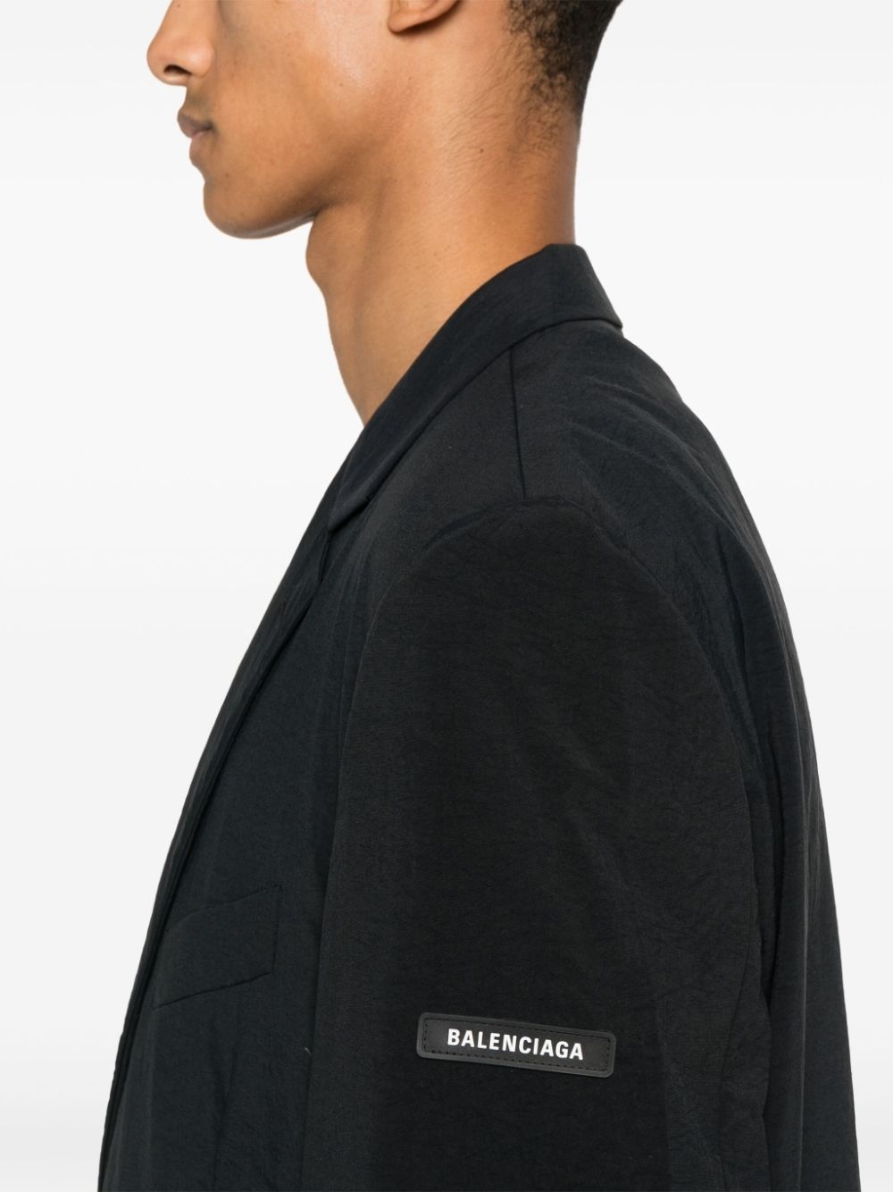 logo-patch blazer - 5