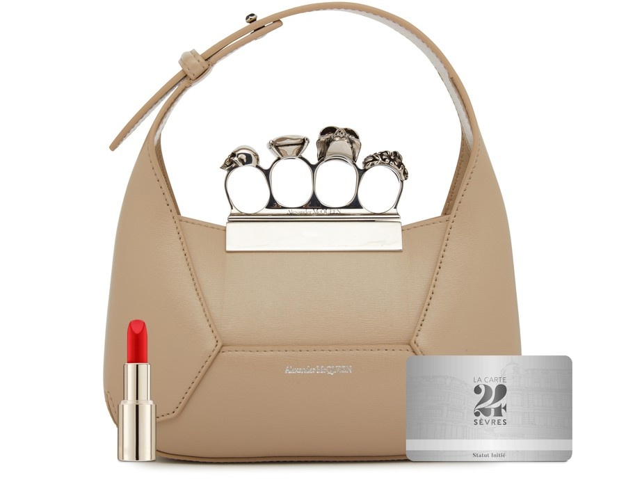 Jewelled Hobo mini bag - 7