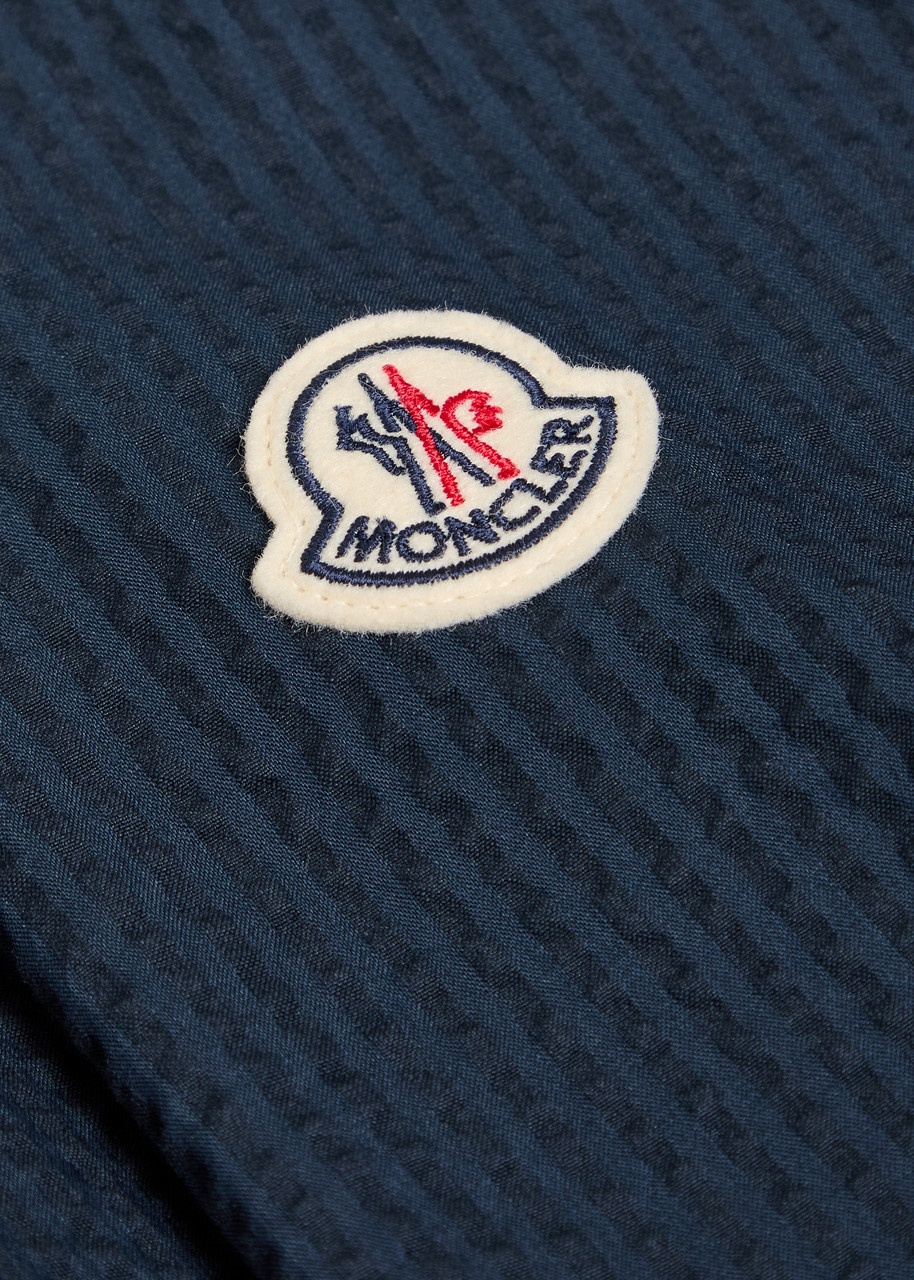 Moncler Dauno Seesucker Overshirt Jacket - 5