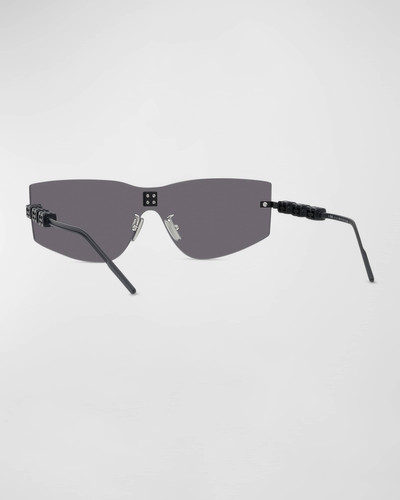 Givenchy Men's 4Gem Rimless Shield Sunglasses outlook