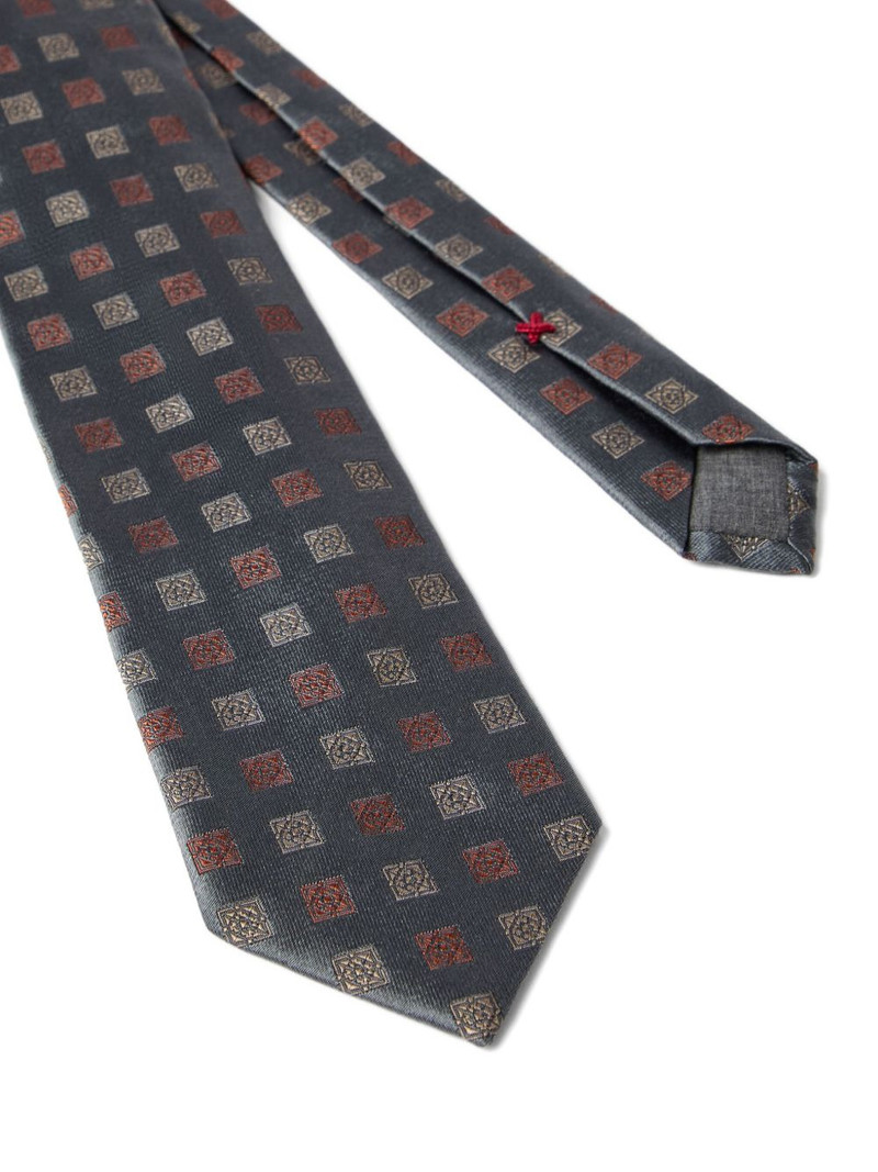 Brunello Cucinelli patterned tie outlook