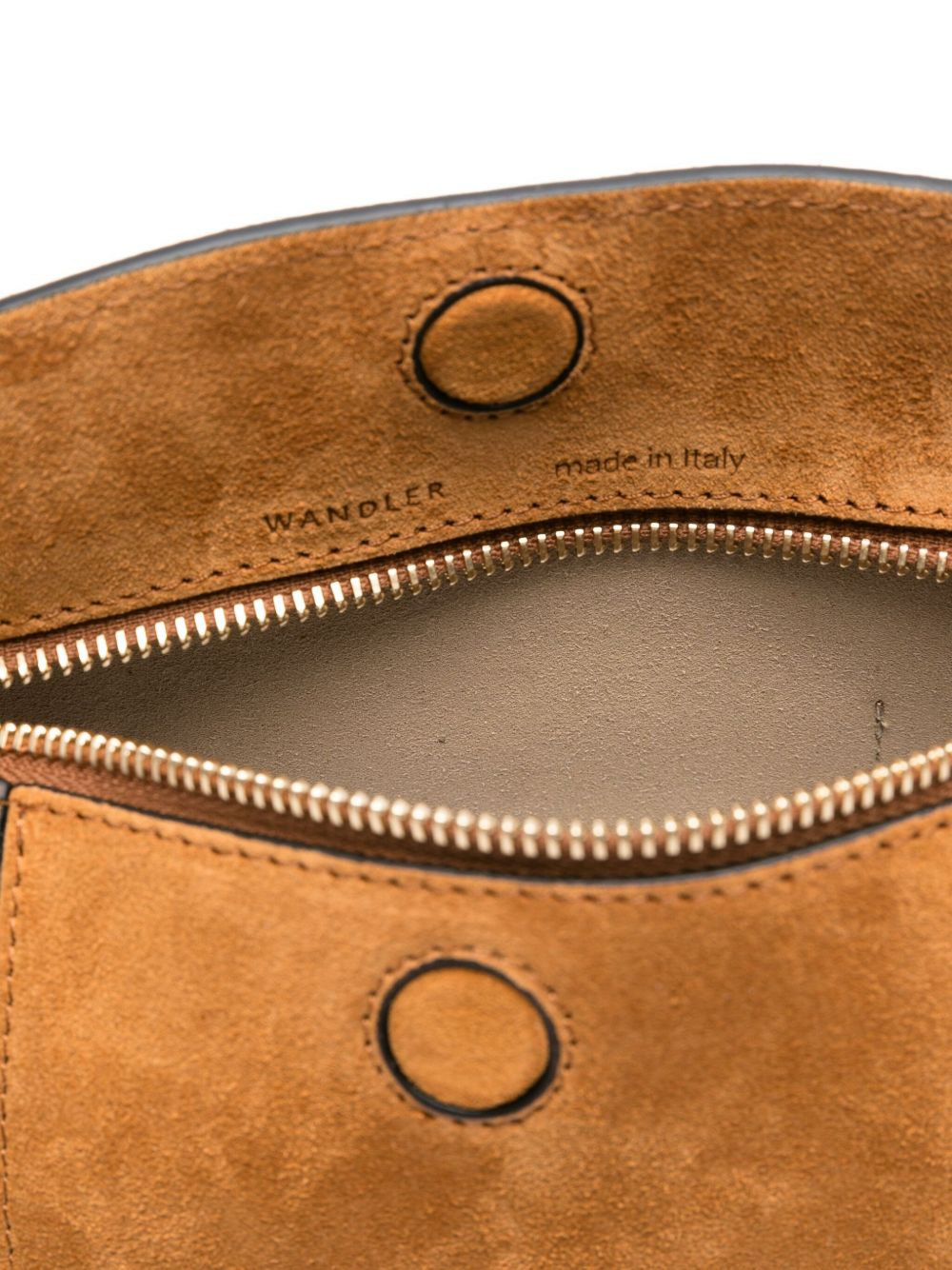 mini Penelope Slouch suede flap pocket bag - 5