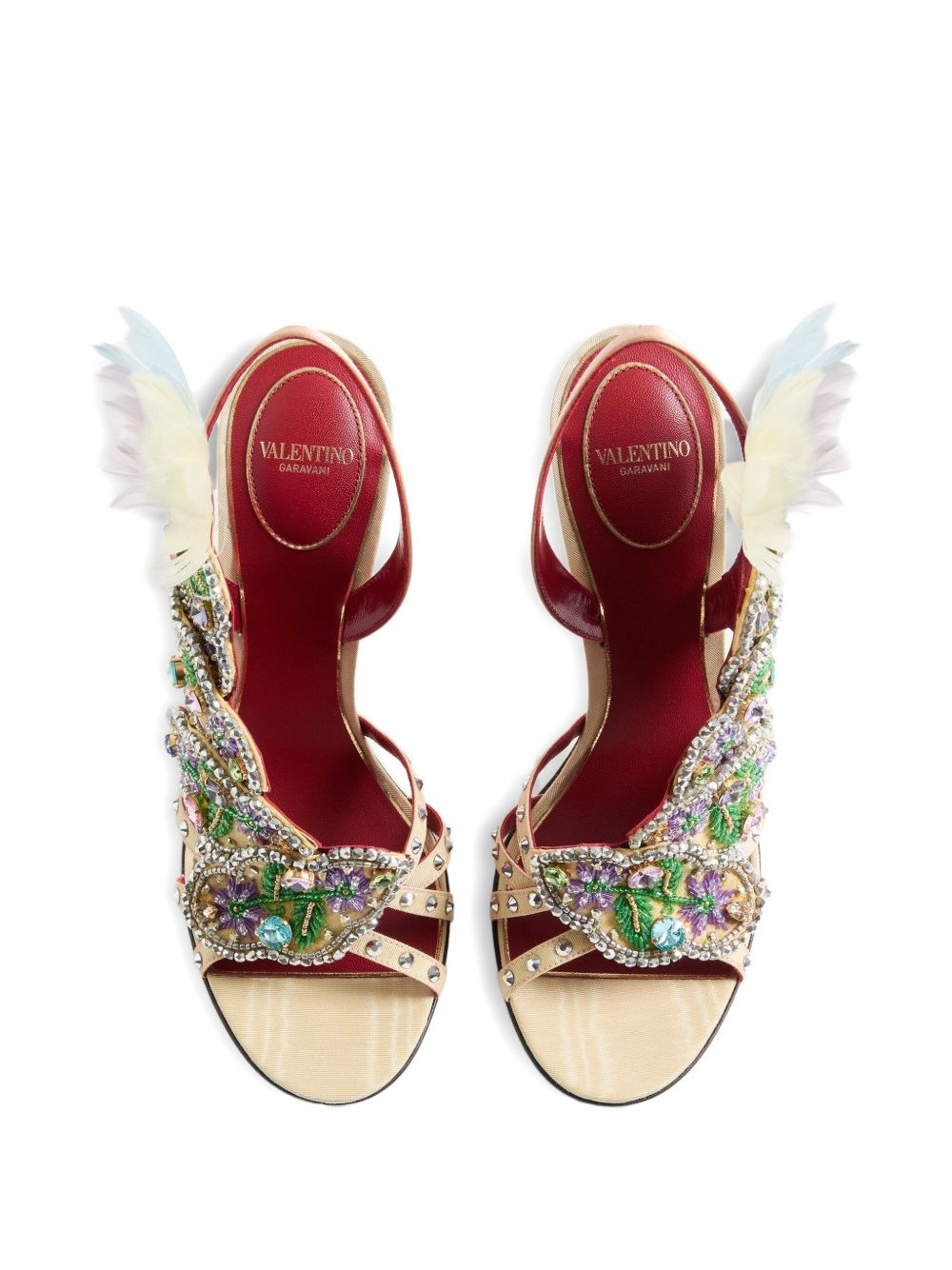 105mm Dans Le Foyer crystal-embellished sandals - 4