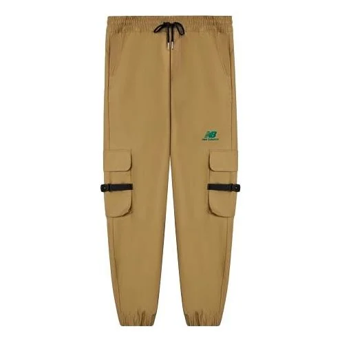 New Balance Cargo Pants 'Khaki Black' AMP11310-BEI - 1