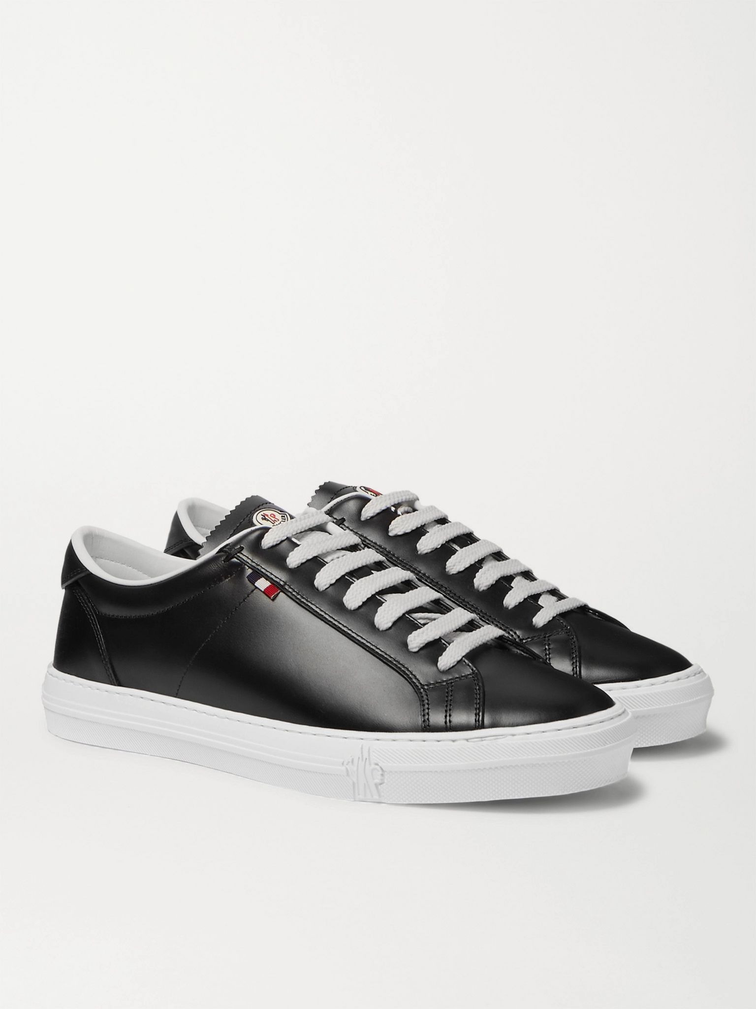 Monaco Leather Sneakers Black - 4
