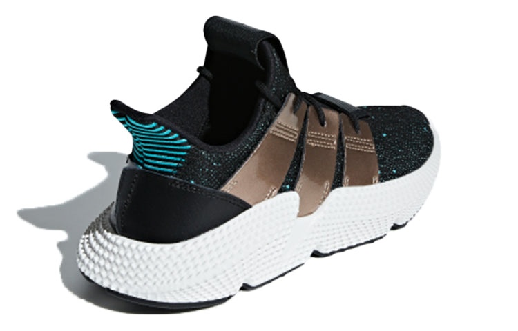 (WMNS) adidas originals Prophere Black/Gold D96612 - 4