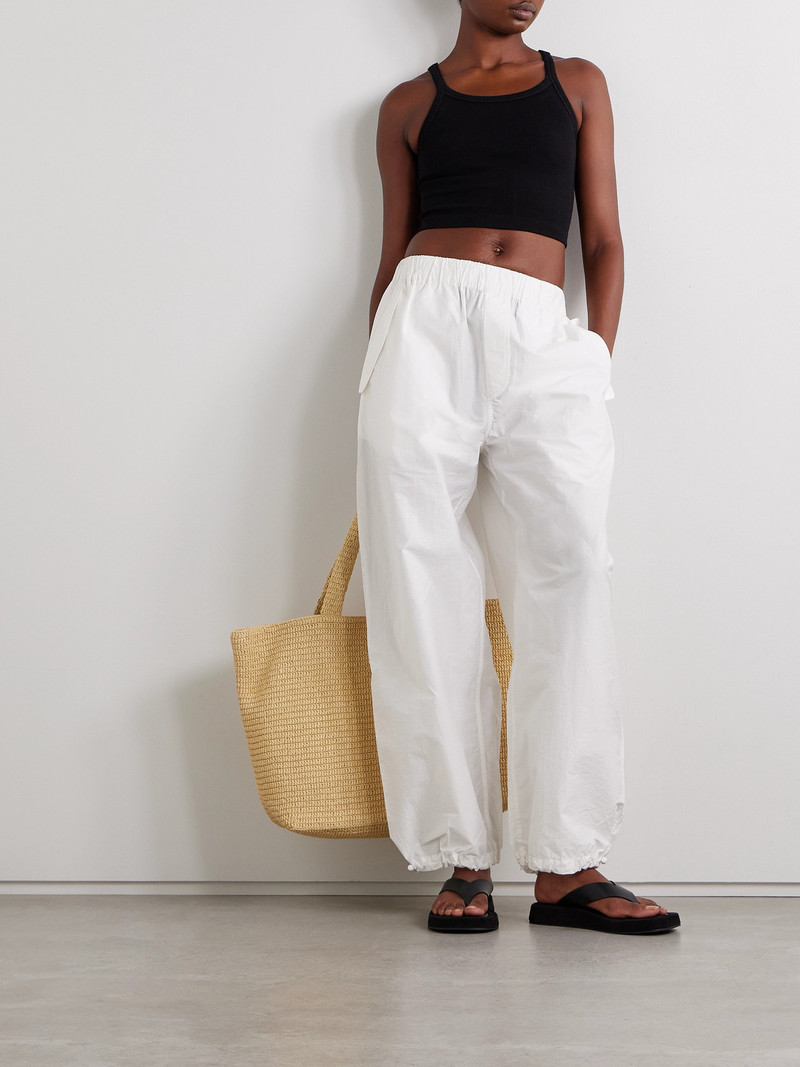 WARDROBE.NYC Beach Cotton-blend Shell Track Pants outlook