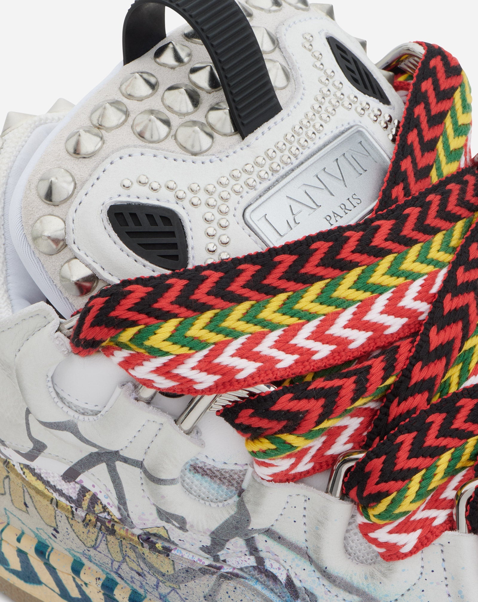 LEATHER CURB SNEAKERS - 4