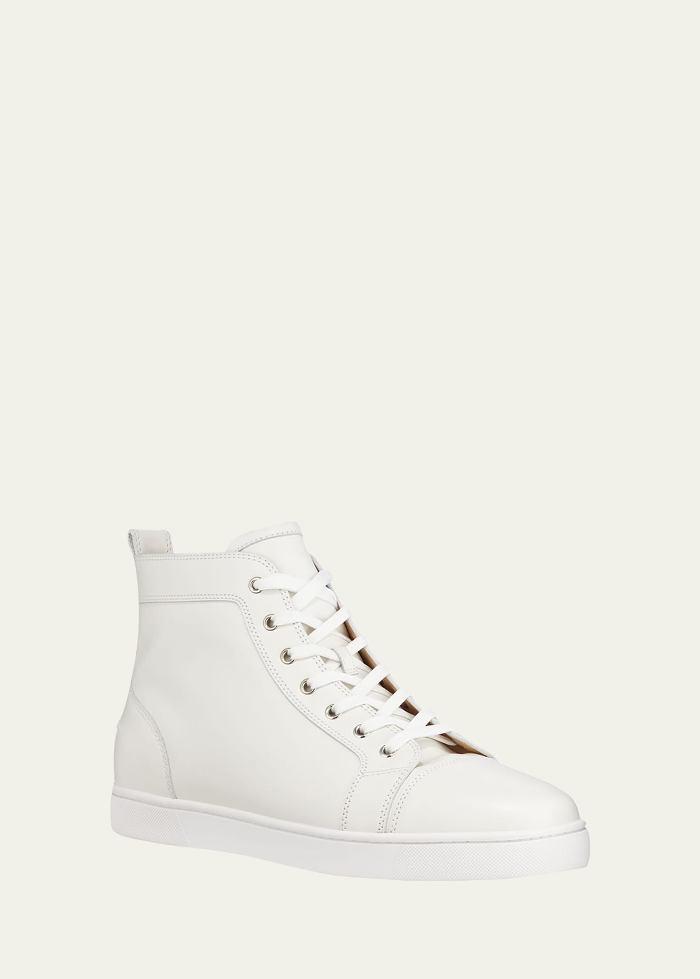 Men's Louis Leather High-Top Sneakers - 2