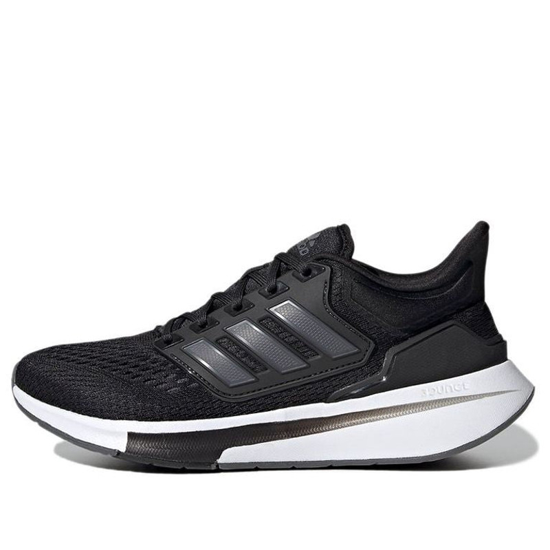 (WMNS) adidas EQ21 Run 'Black White' H00544 1