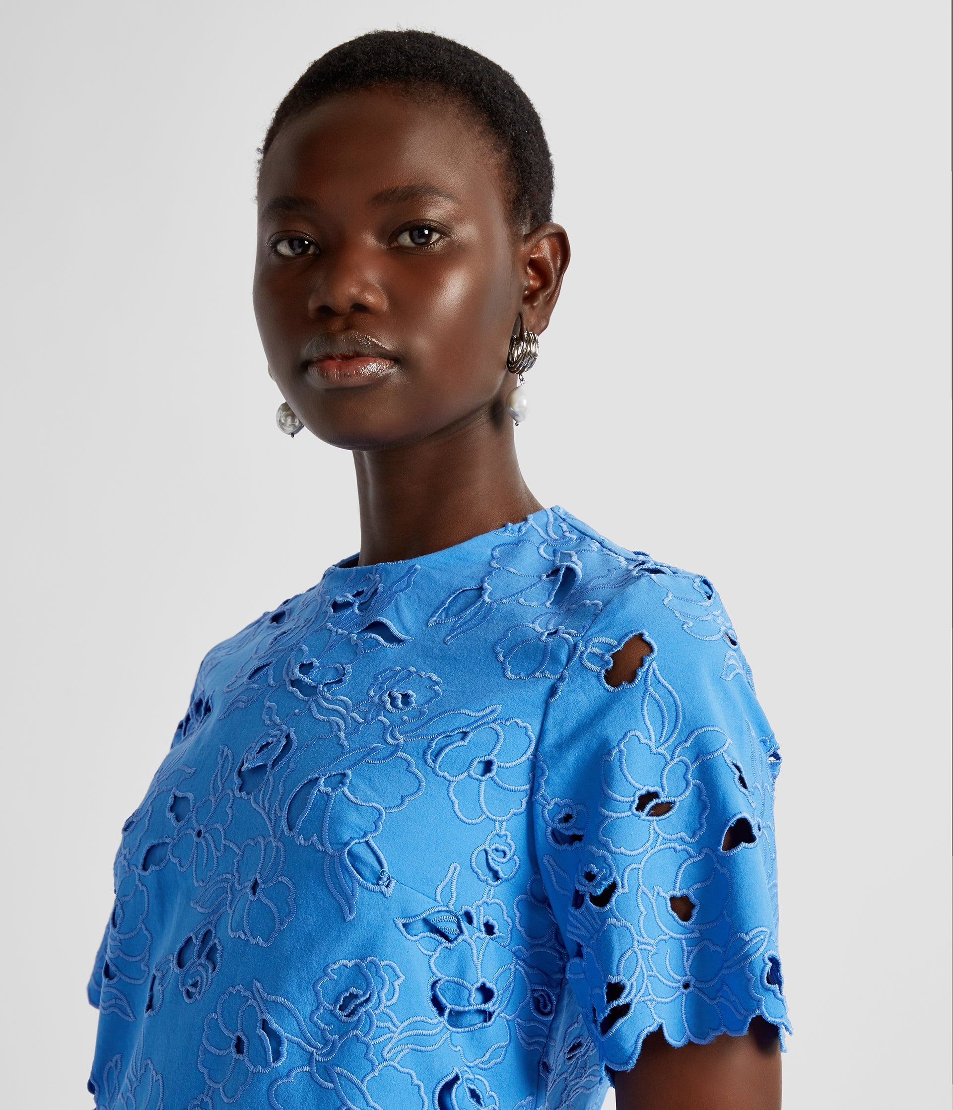 SHORT SLEEVE MINI DRESS - 5