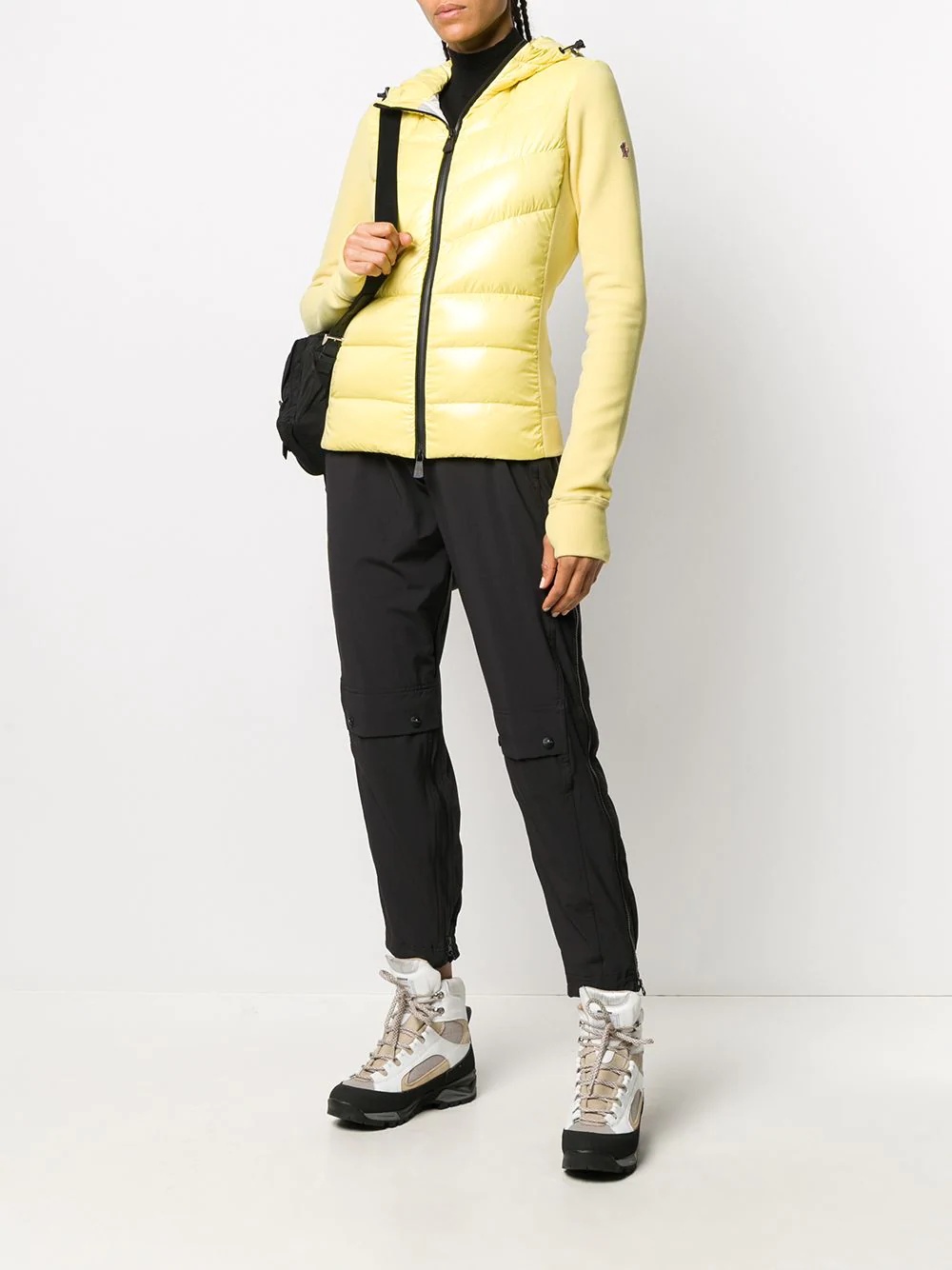 Slimline panelled down jacket - 2