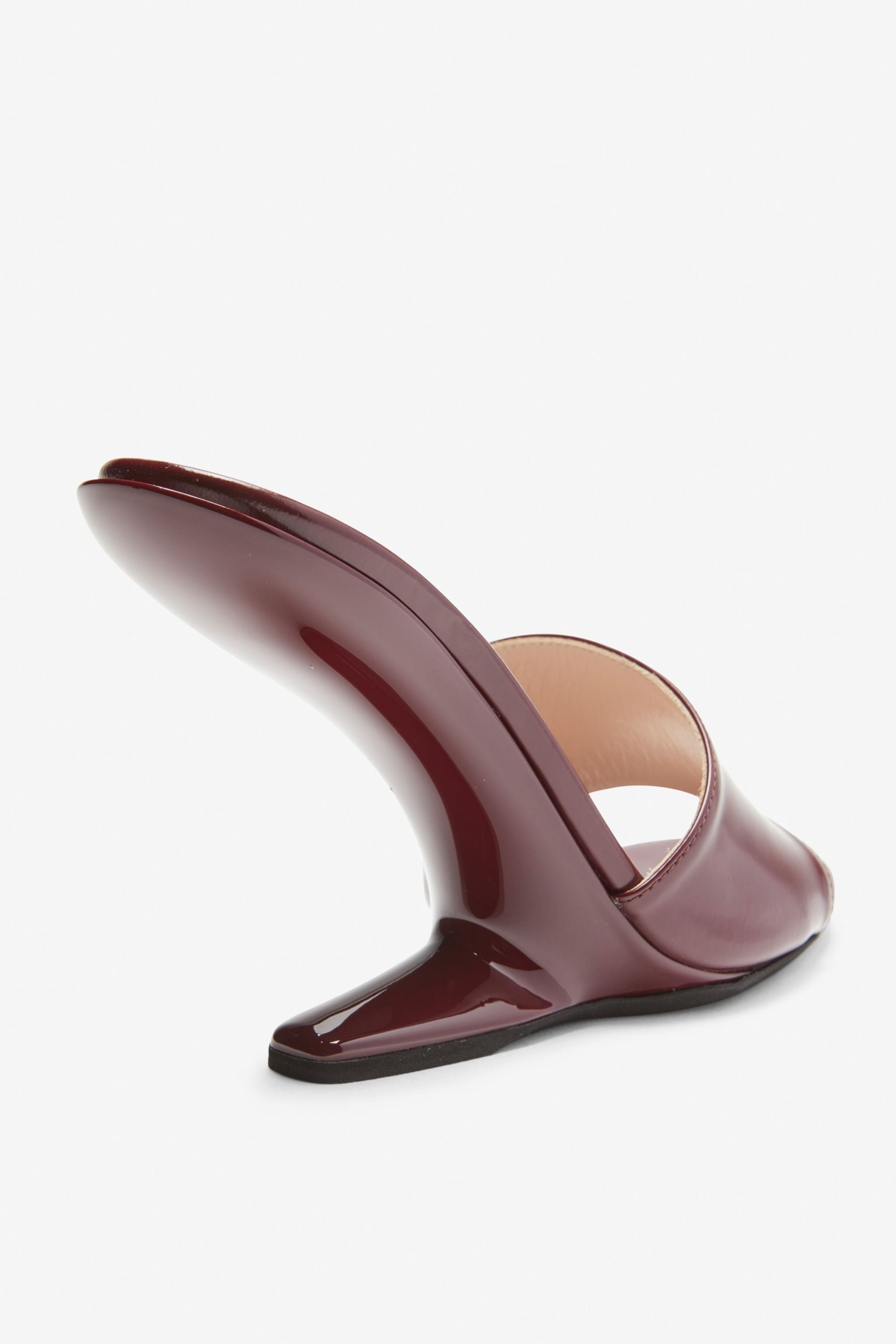 LEATHER SABOT MULES - 5