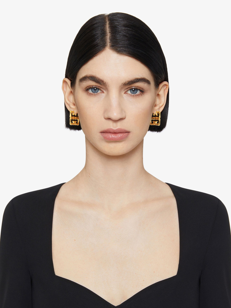 Givenchy 4G LIQUID EARRINGS IN METAL outlook