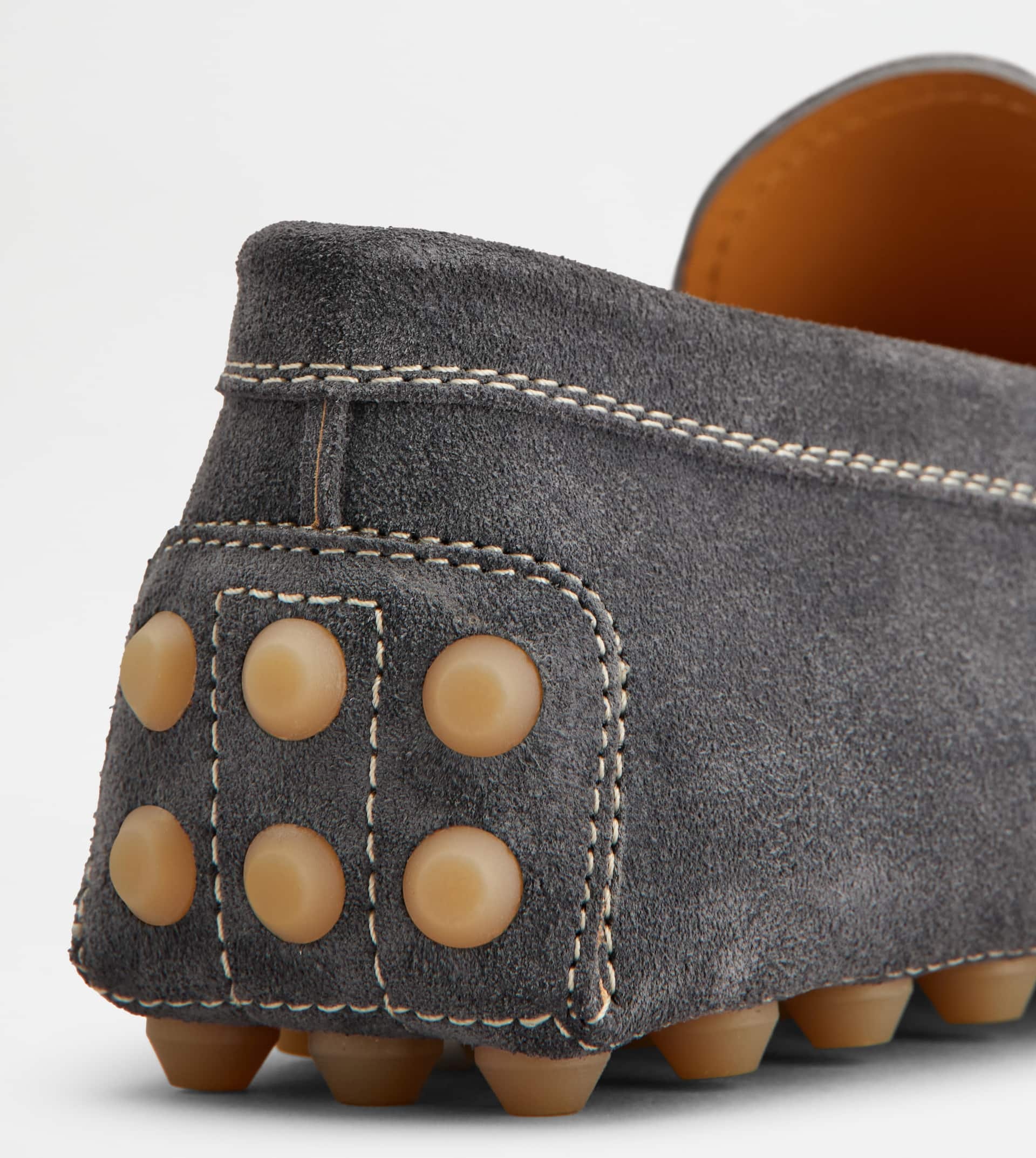 TOD'S GOMMINO BUBBLE IN SUEDE - GREY - 5