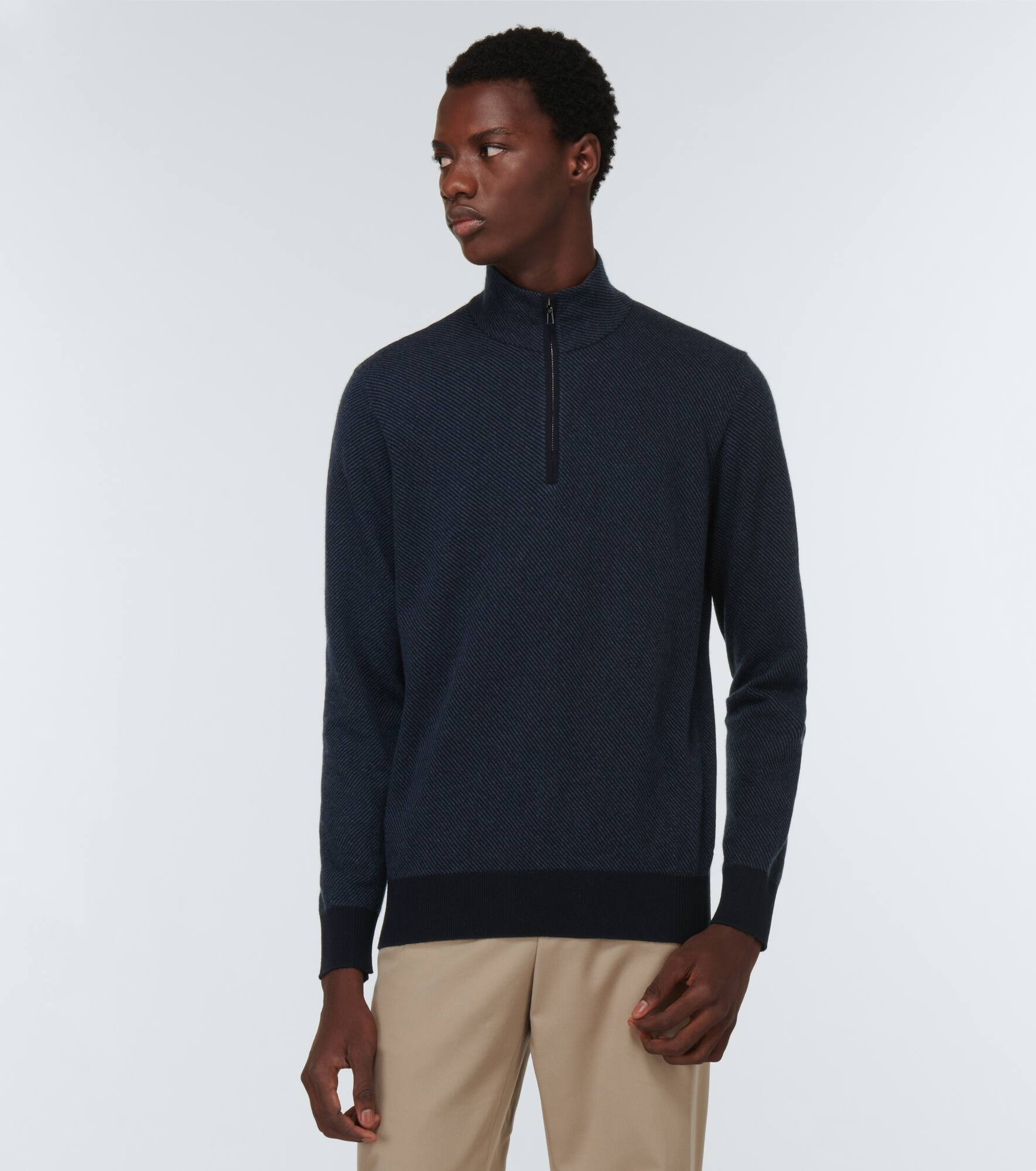 Mezzocollo Roadster cashmere sweater - 3