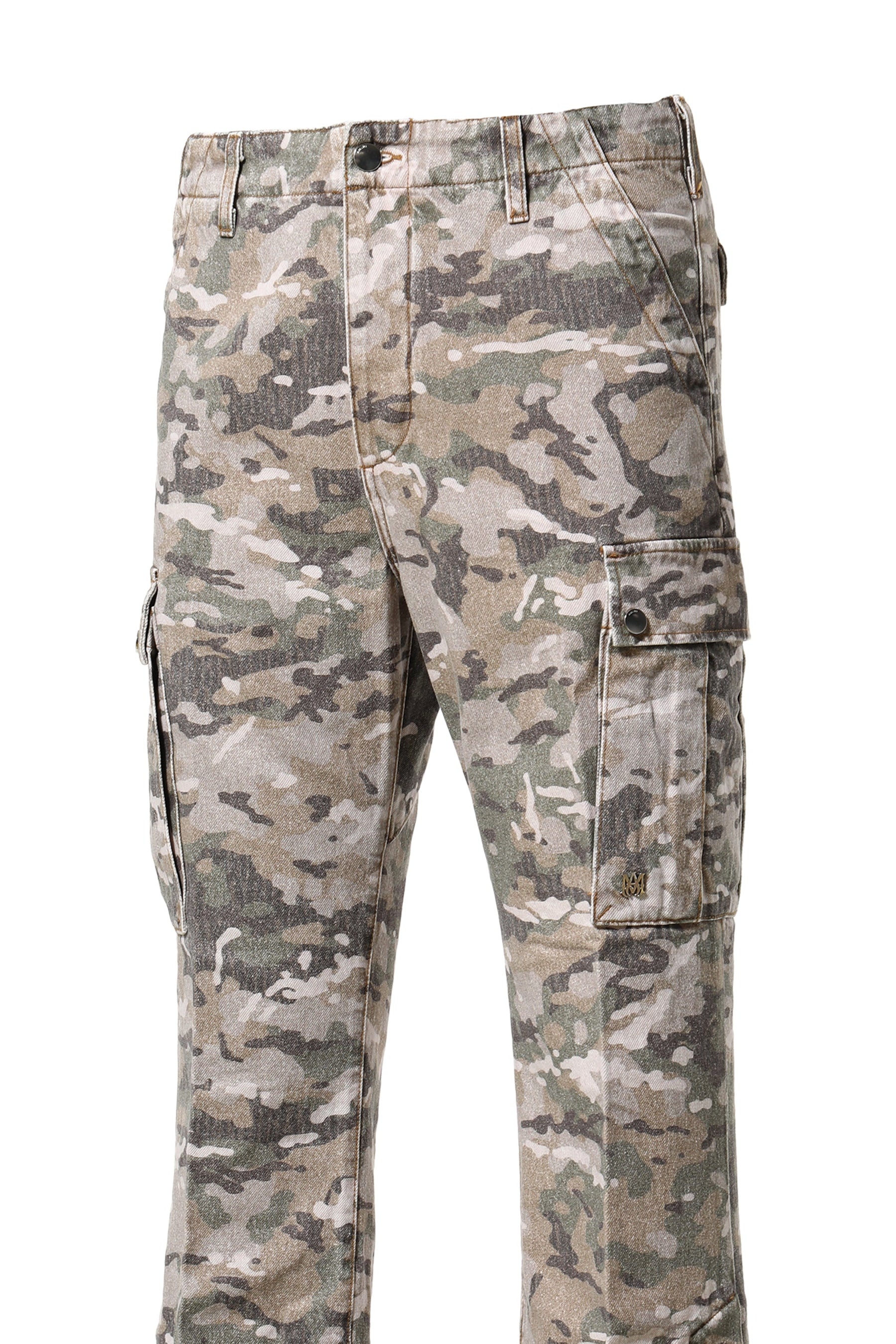 M65 CAMO CARGO KICK FLARE / GRN CAMO - 4