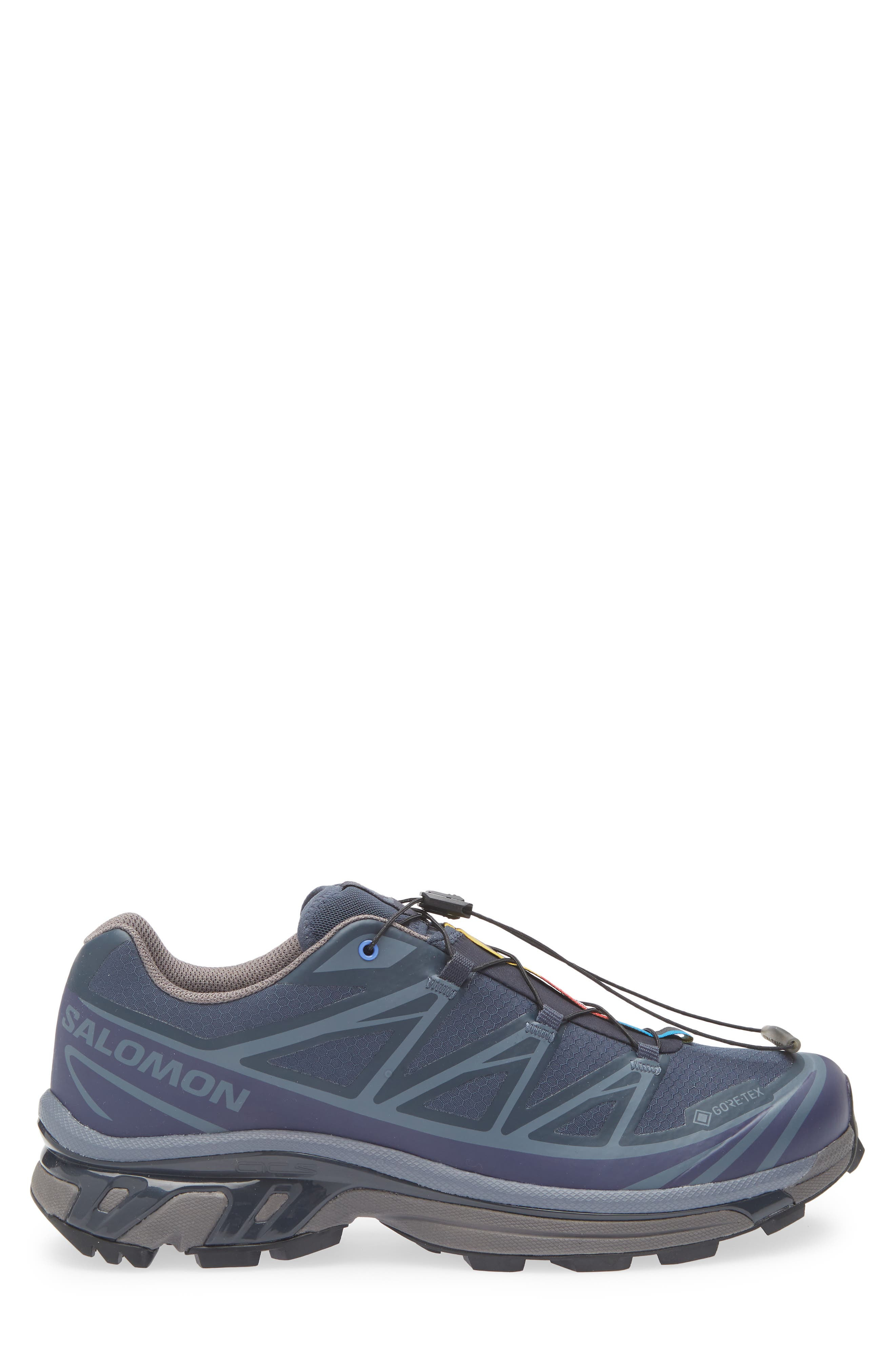 Salomon XT-6 Gore-Tex® Waterproof Sneaker in Blue Nights/Astral Aura/Plum at Nordstrom - 3