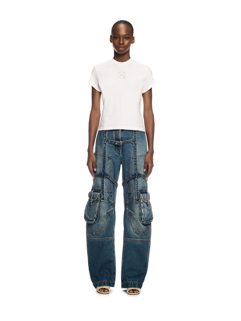 Off-White White Arrow Jewel T-shirt outlook