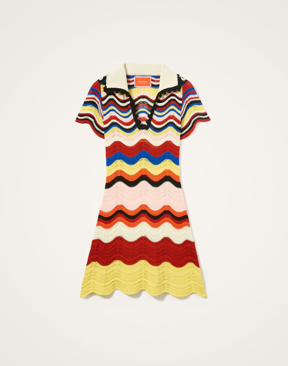 Chevron Mini Dress - 1