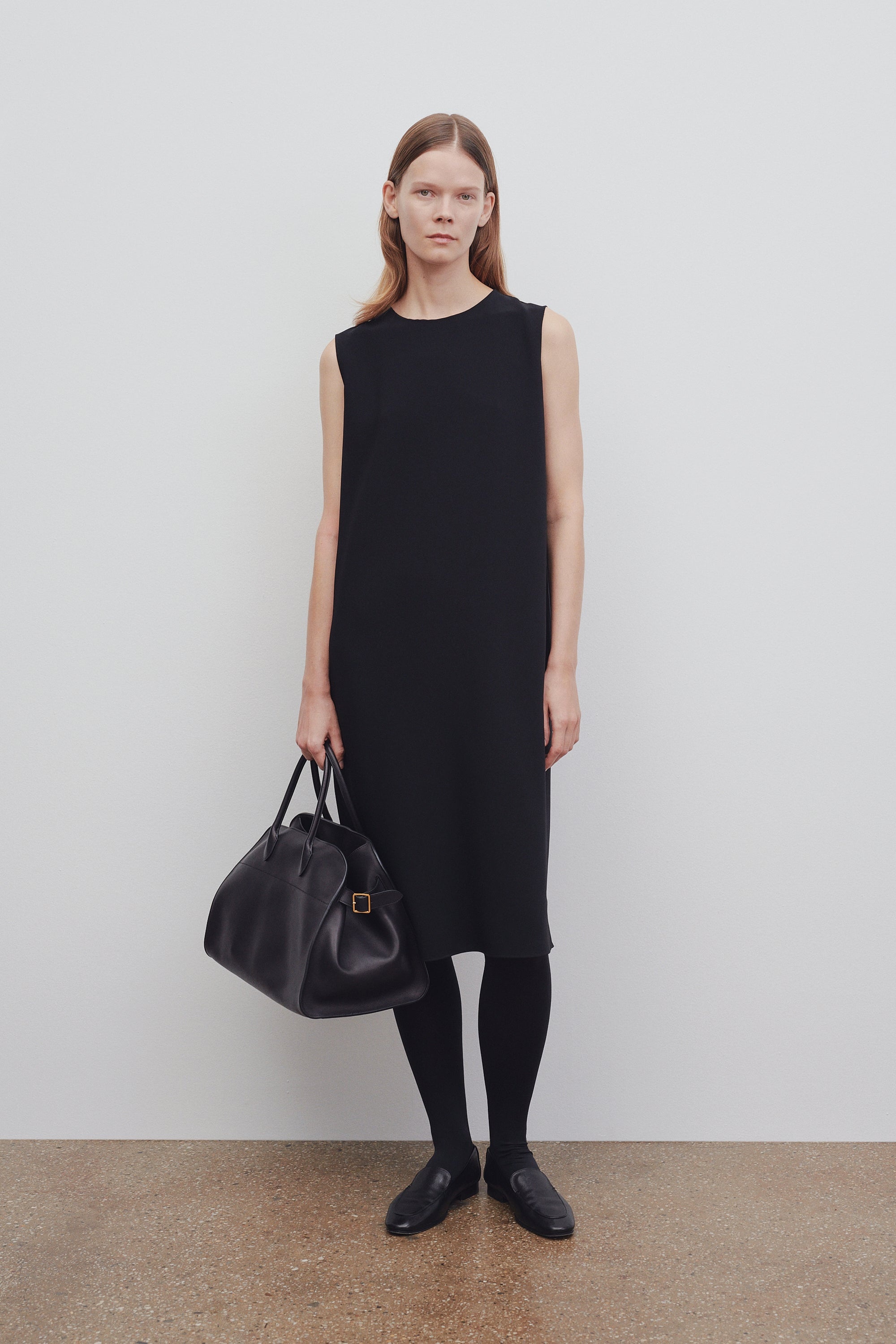 The Row Mirna Dress in Cady | REVERSIBLE