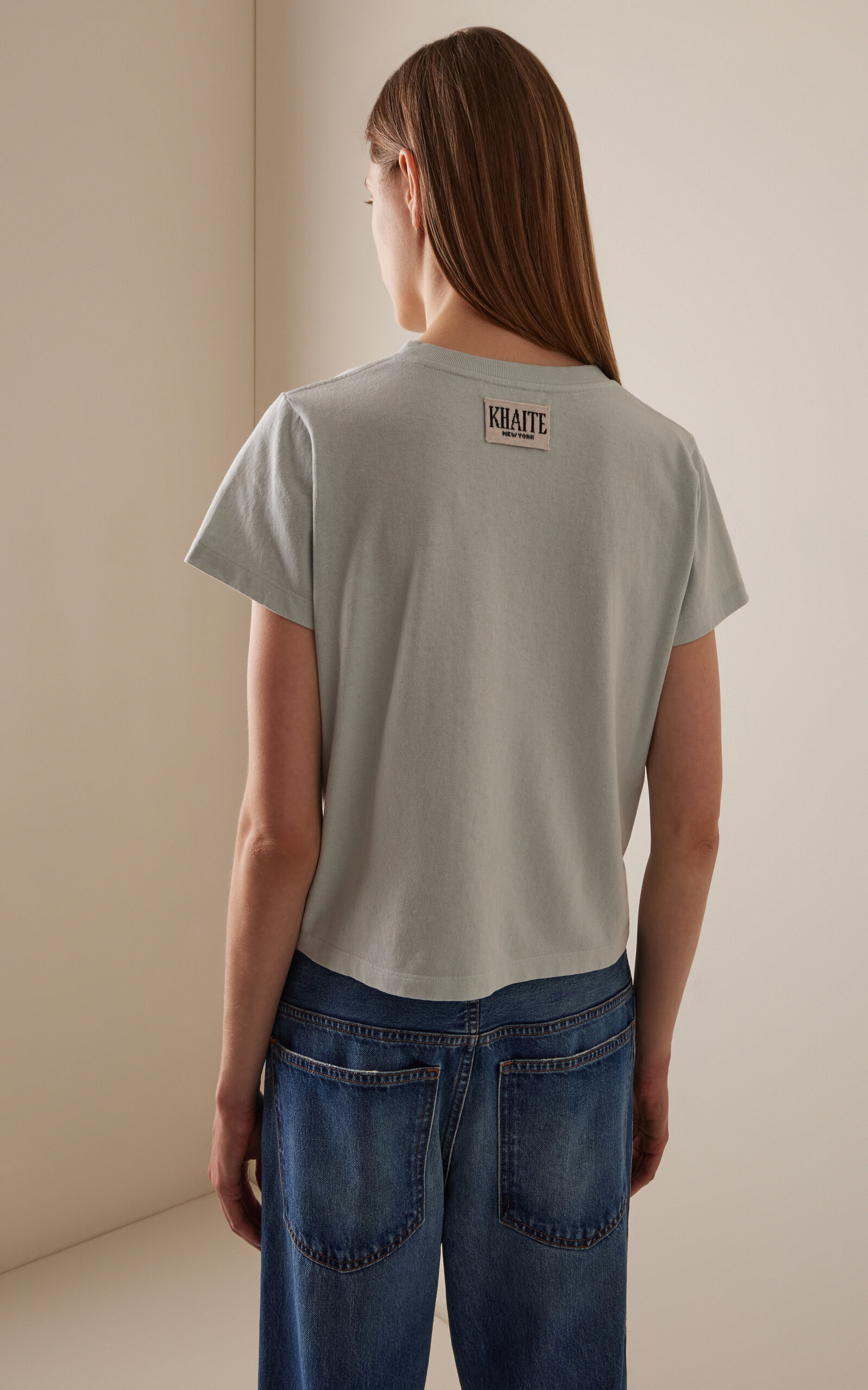 Emmylou Cotton Jersey T-Shirt blue - 4