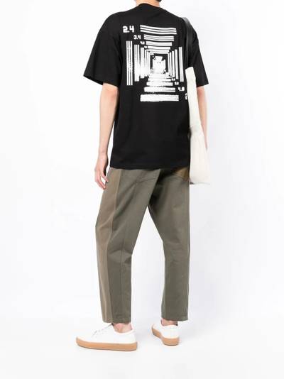 OAMC Aperture graphic-print T-shirt outlook