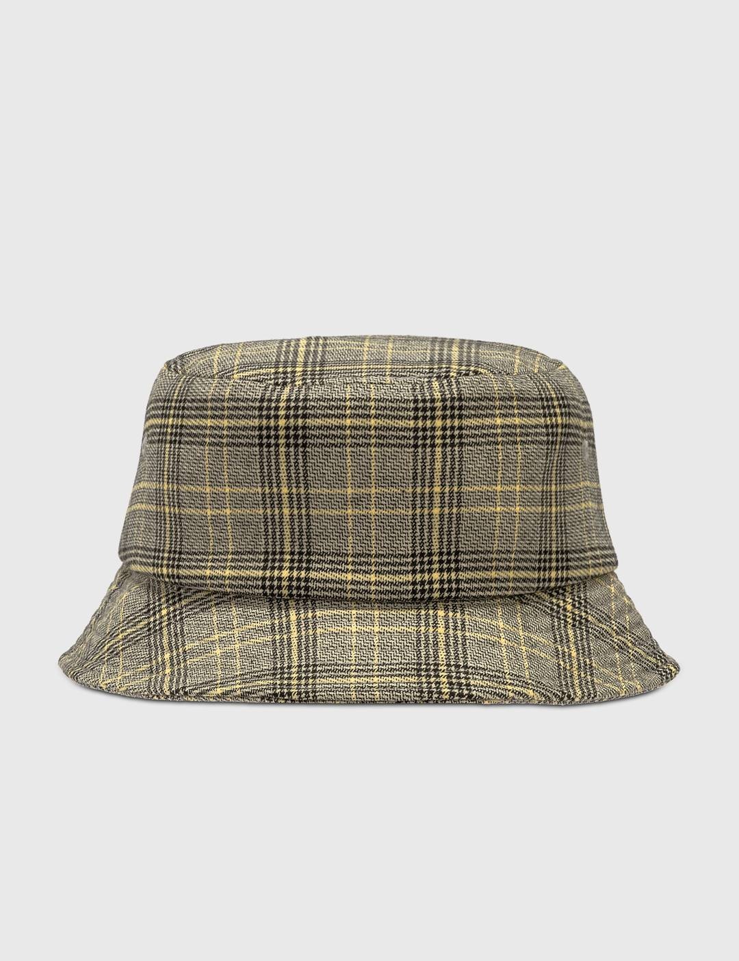 Big Logo Plaid Bucket Hat - 4