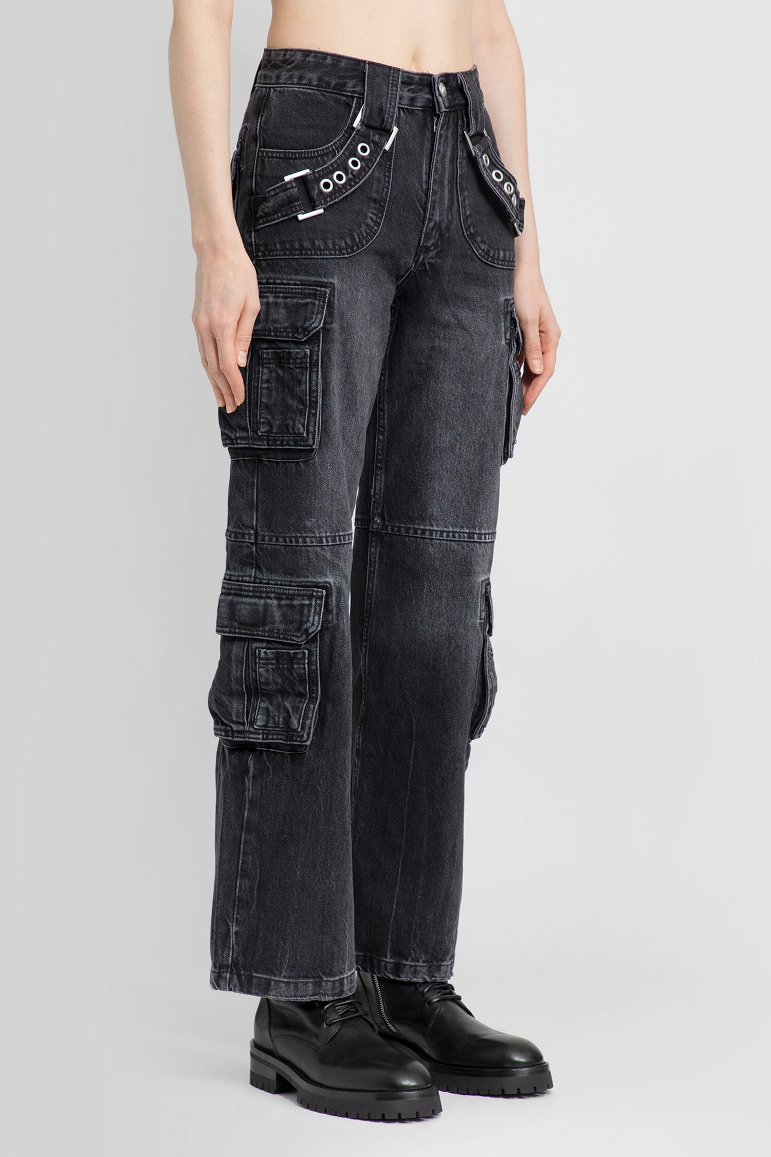 Harness-Strap-Cargo-Trousers - 2
