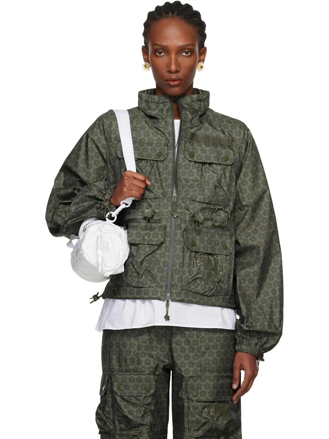 Khaki The North Face Edition Tenzin Spectra Jacket - 1