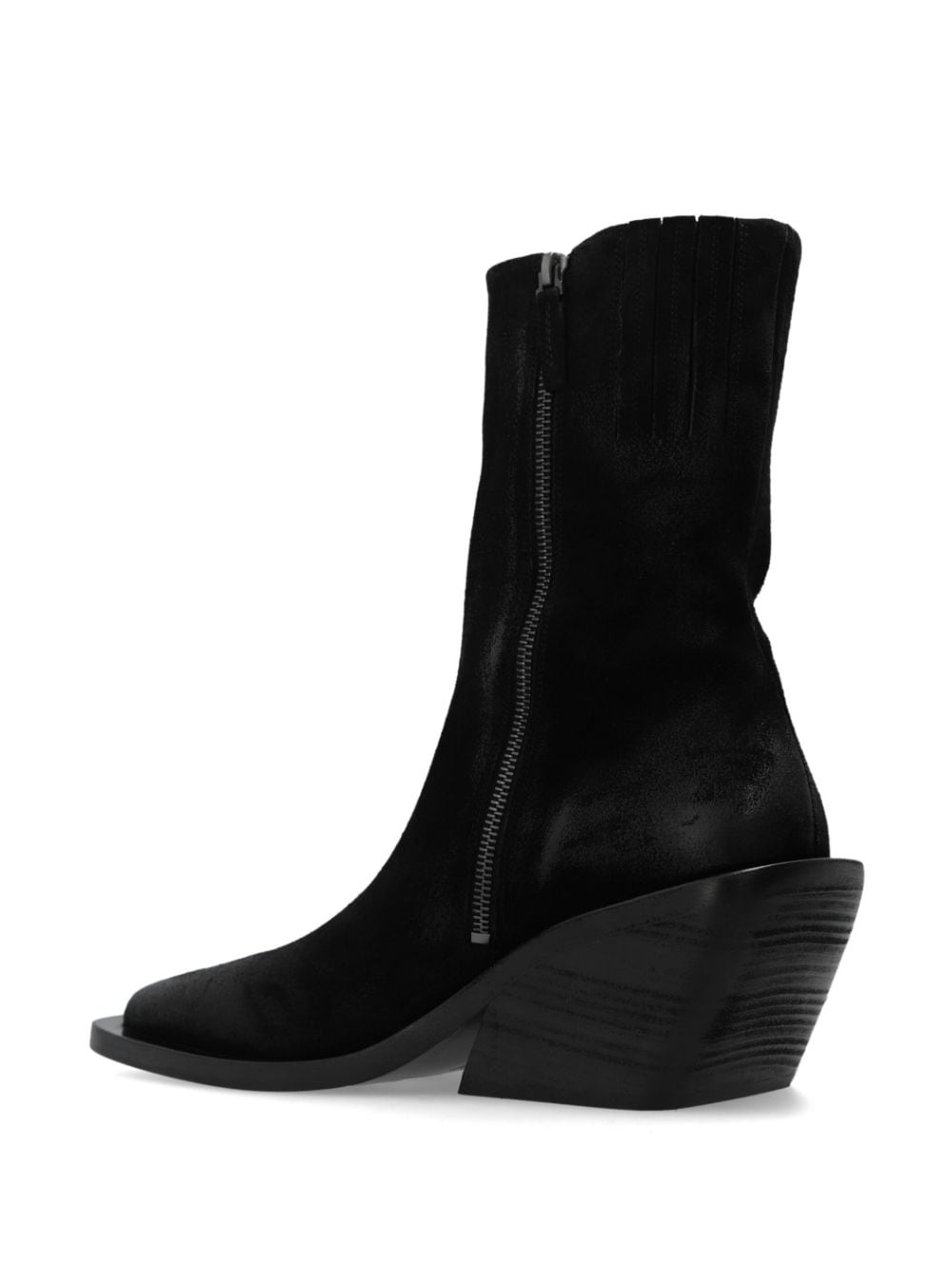Gessetto 90mm point-toe leather ankle boots - 3