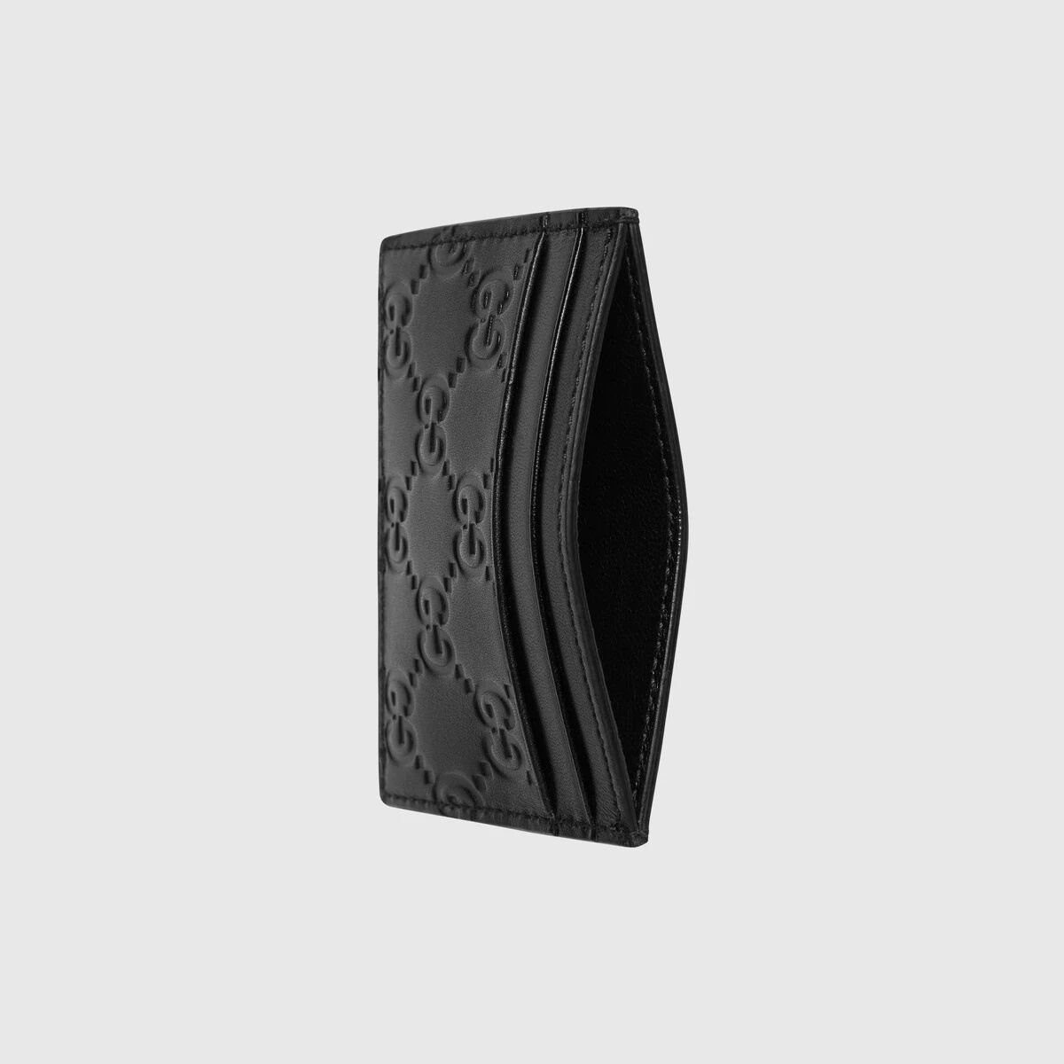 Gucci Signature leather card case - 2
