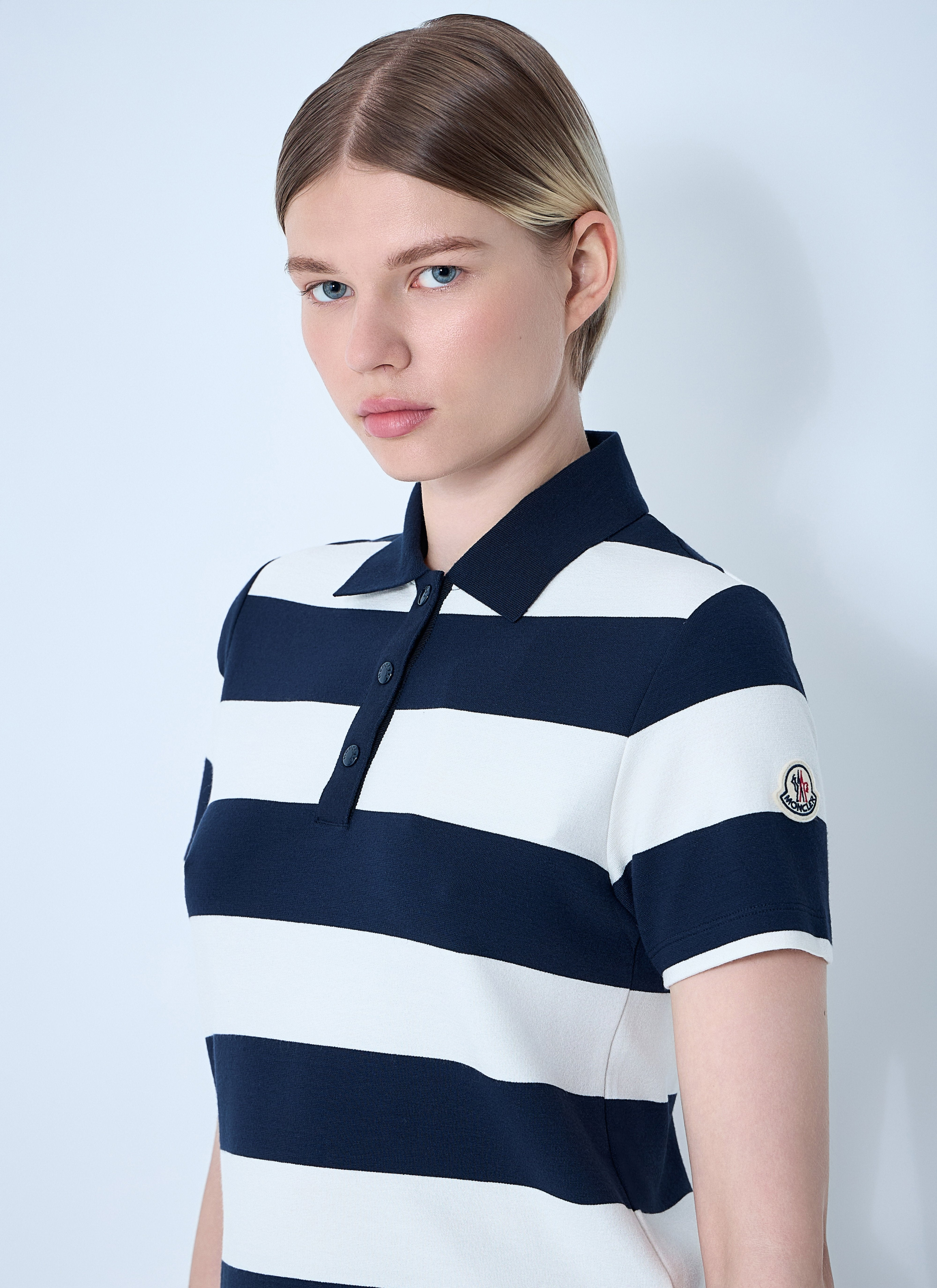 Moncler Women Striped Polo Shirt - 5