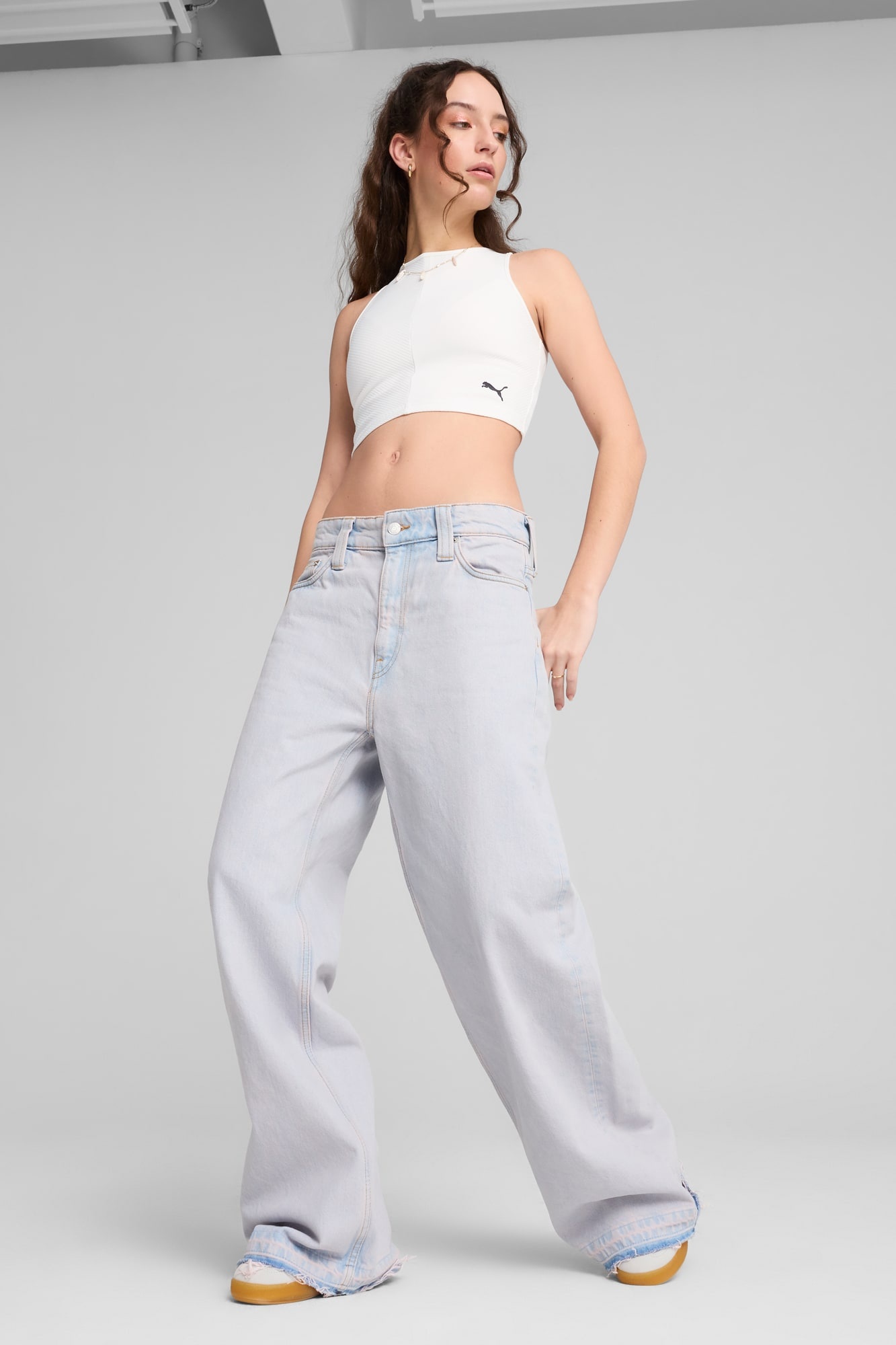 Wardrobe Essentials Women's Ribbed Crop Top - 5