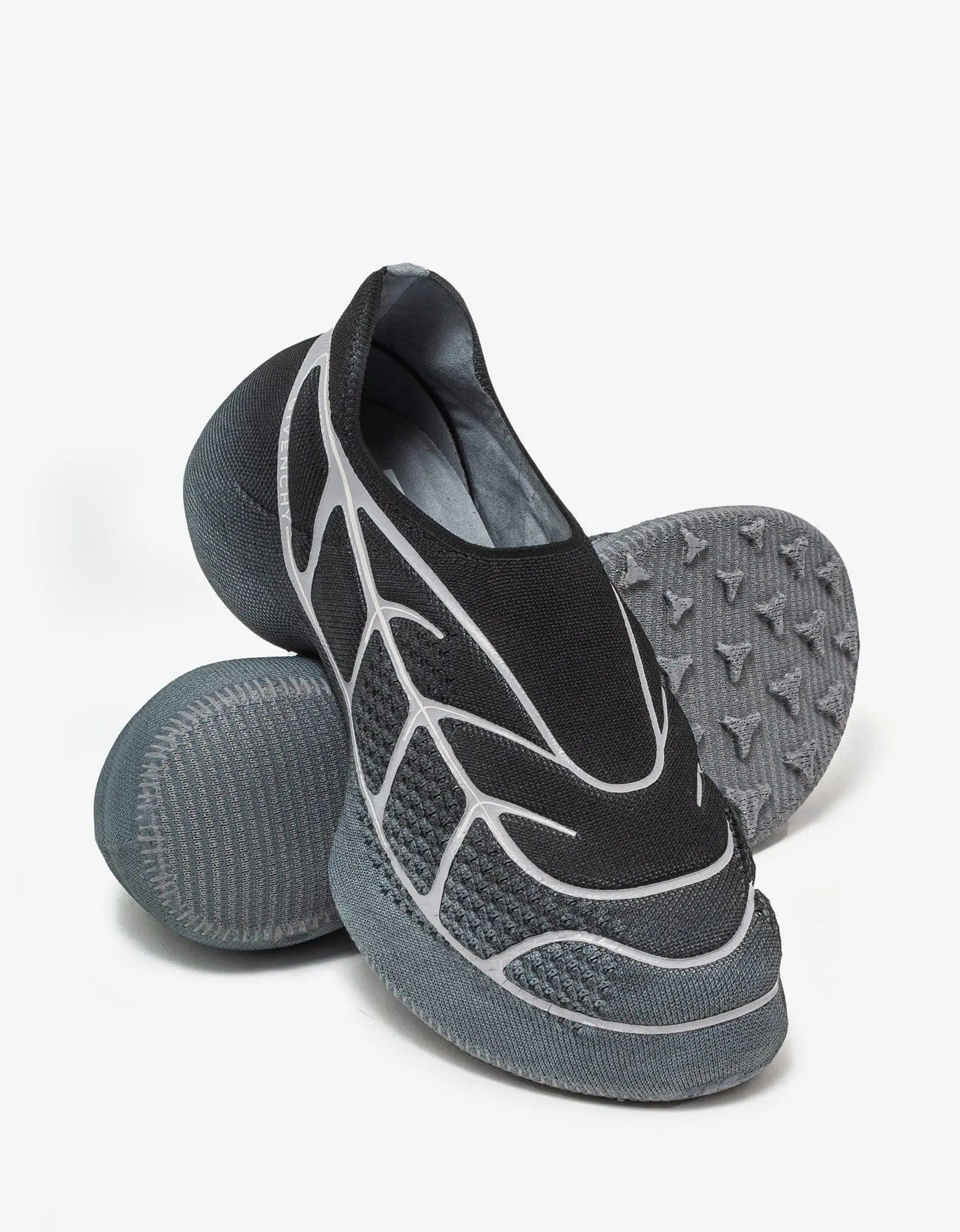 Givenchy Grey TK-360 Plus Trainers - 7